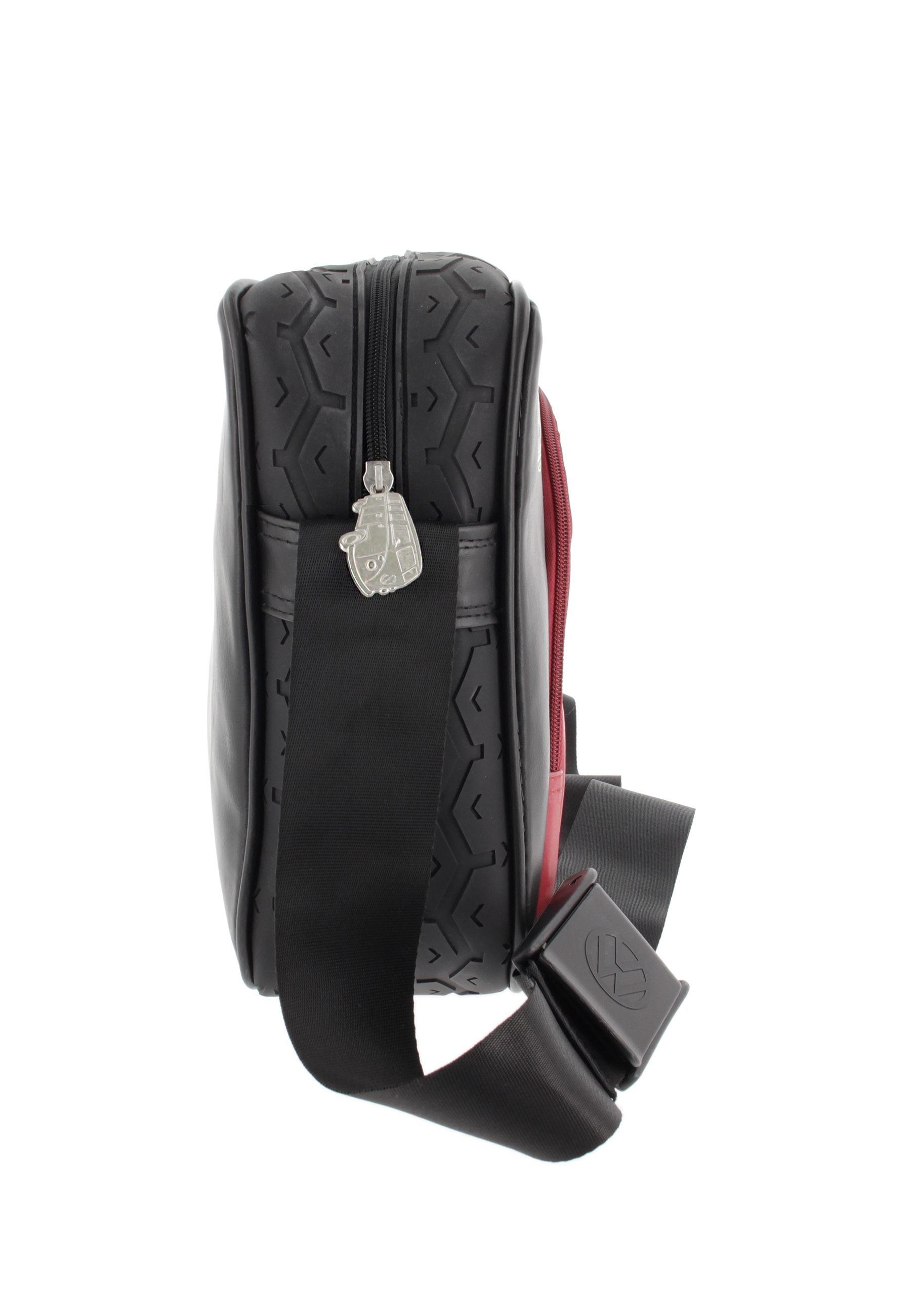 VW T1 Bulli Bus Messenger Bag, PU & Reifenprofil
