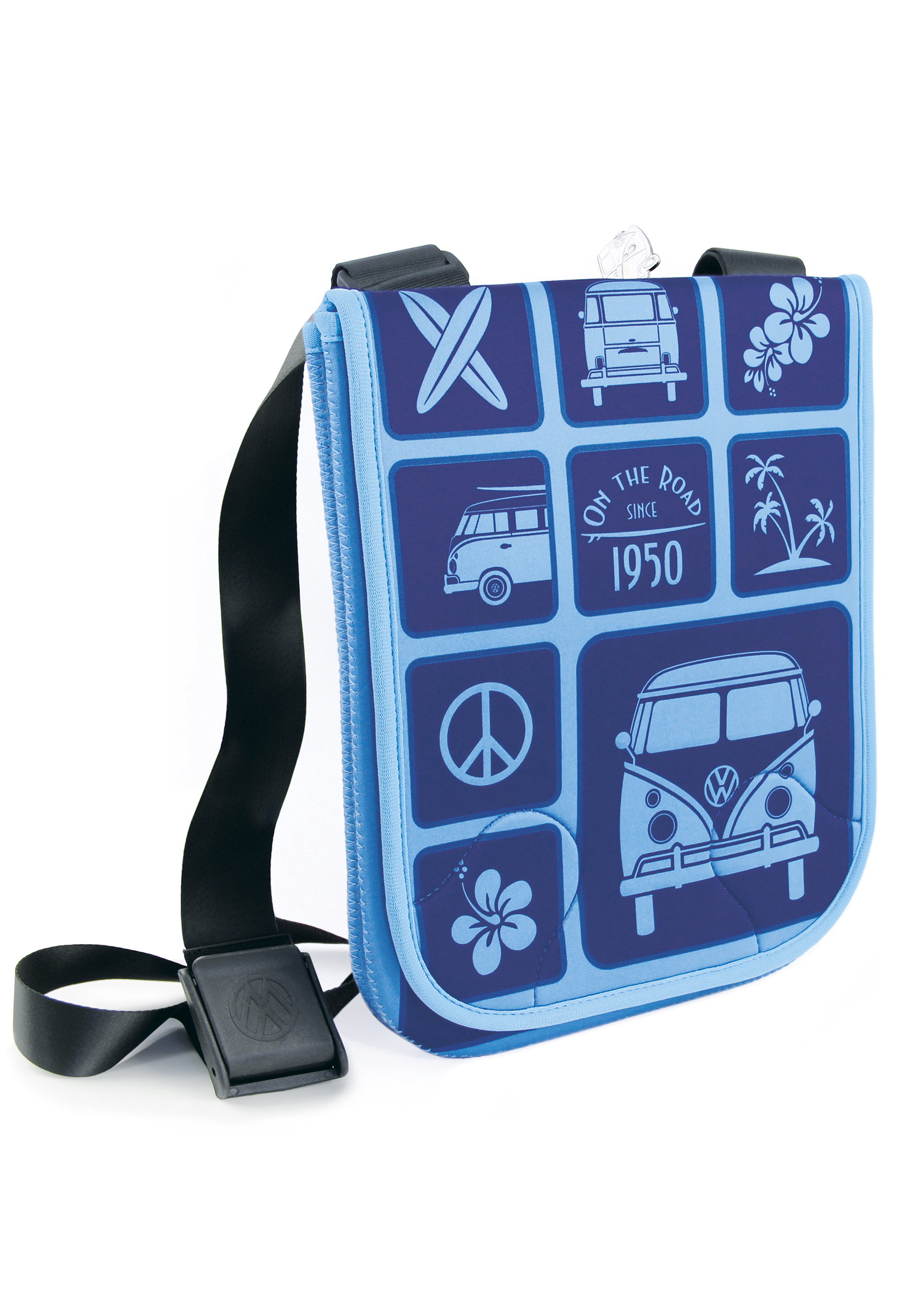 VW T1 "Bulli" Bus/Campervan Neoprene Shoulder Bag Small for Tablet PC
