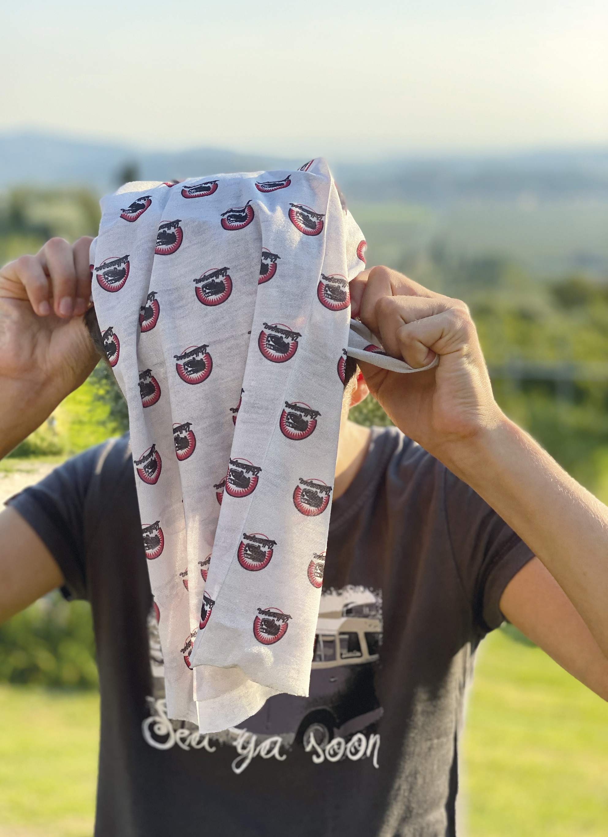 VW T1 Bulli Bus tube scarf