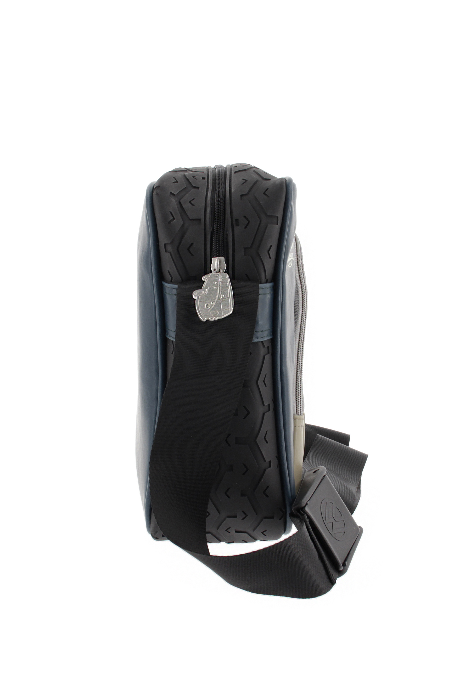 VW T1 Bulli Bus Messenger Bag, PU & Reifenprofil