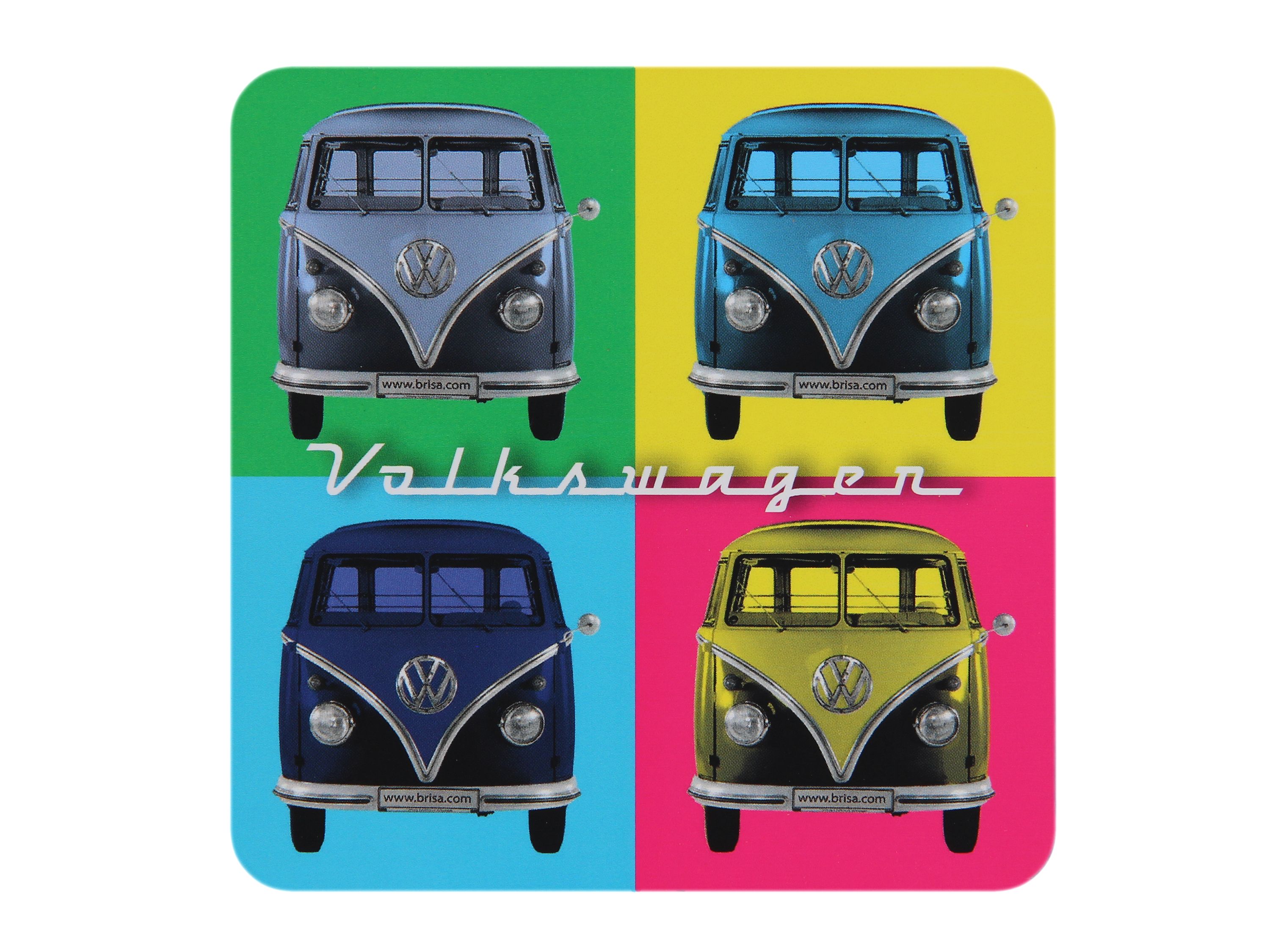 VW T1 Bulli Bus Untersetzer 4er Set