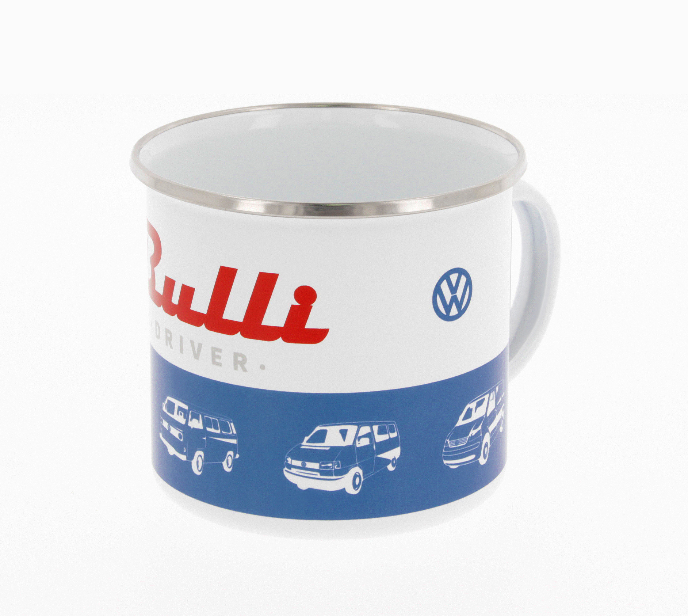 VW T1 Bulli Bus Tasse emailliert 500ml