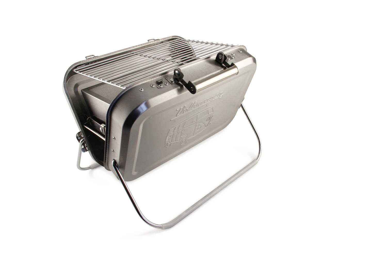 VW T1 Bulli Bus Stainless Steel Suitcase Grill