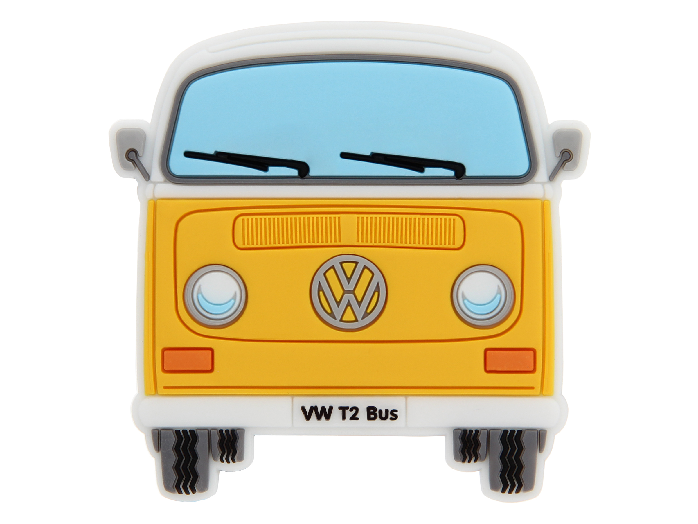 VOLKSWAGEN BUS VW T2 Combi Aimant en caoutchouc - vert