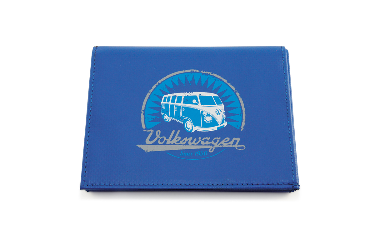 VW T1 Bulli bus wallet made of truck tarpaulin