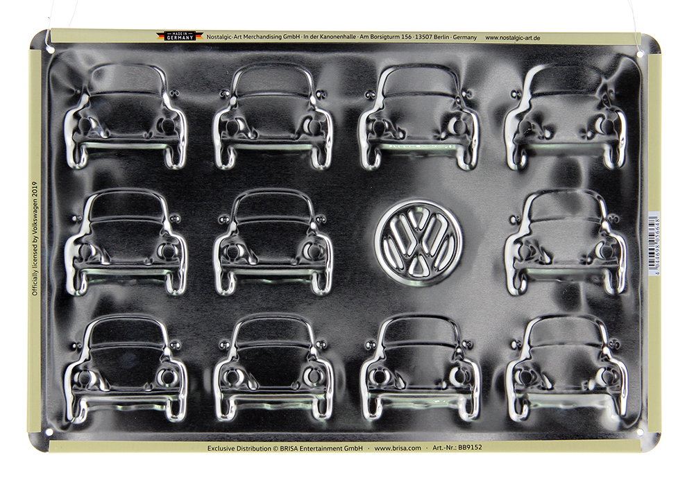 VW T1 Bulli Bus & Beetle Tin Sign