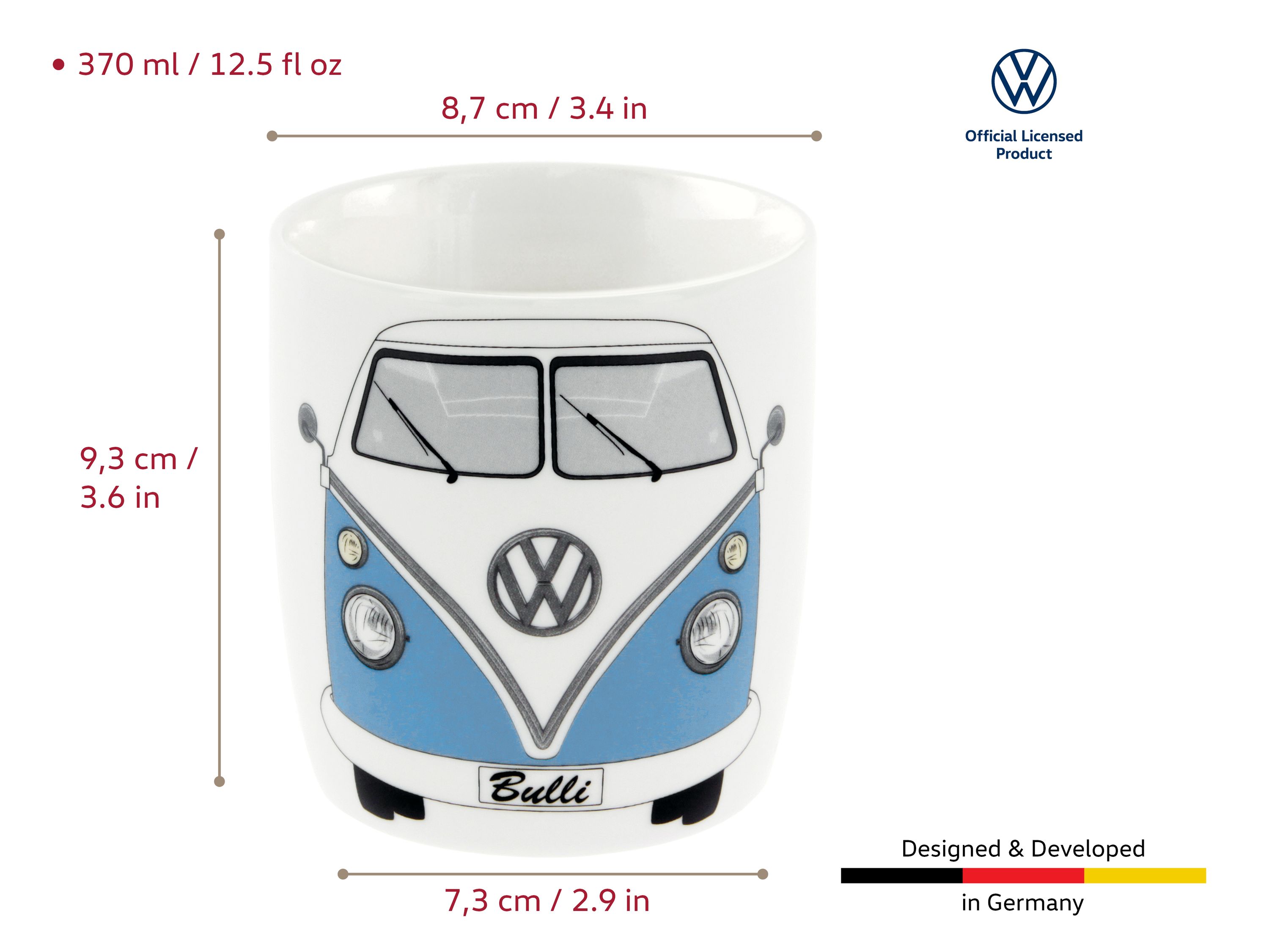 VOLKSWAGEN BUS VW T1 Combi Mug à café 370ml - Parade