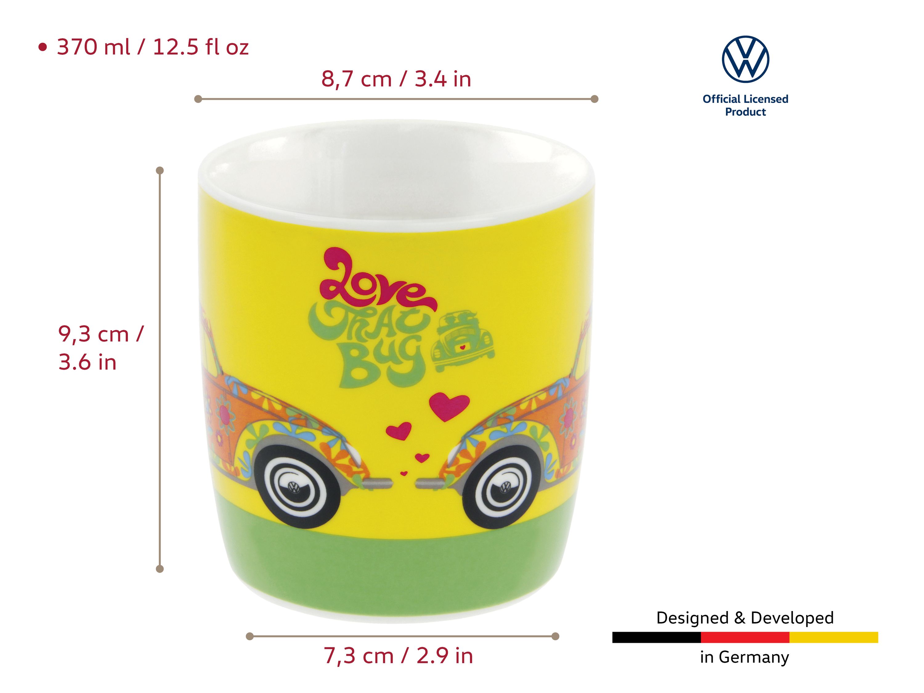 Tazza da caffè VW Beetle 370ml