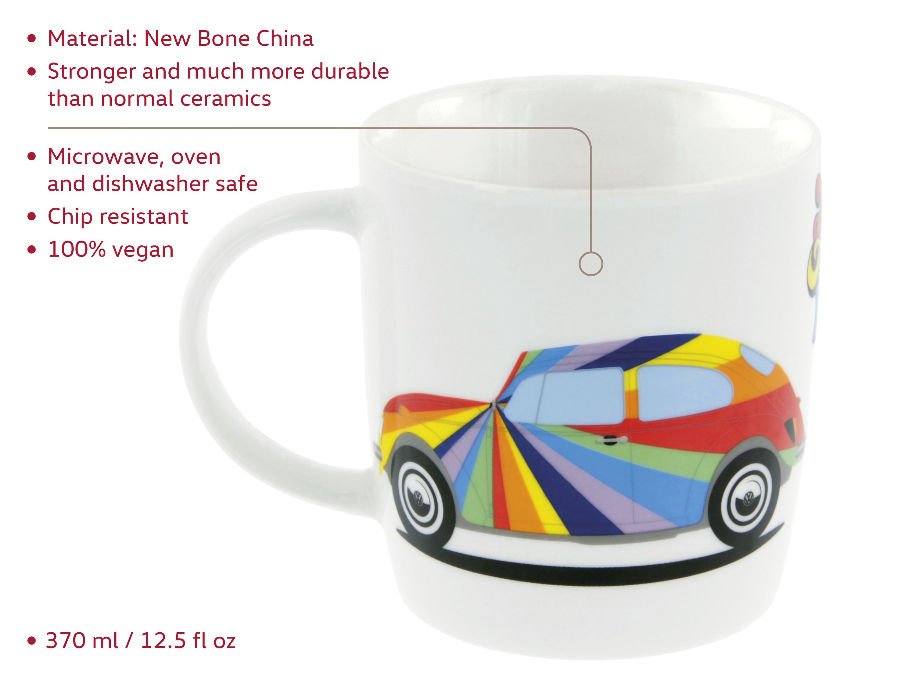 VW Käfer Kaffeetasse 370ml