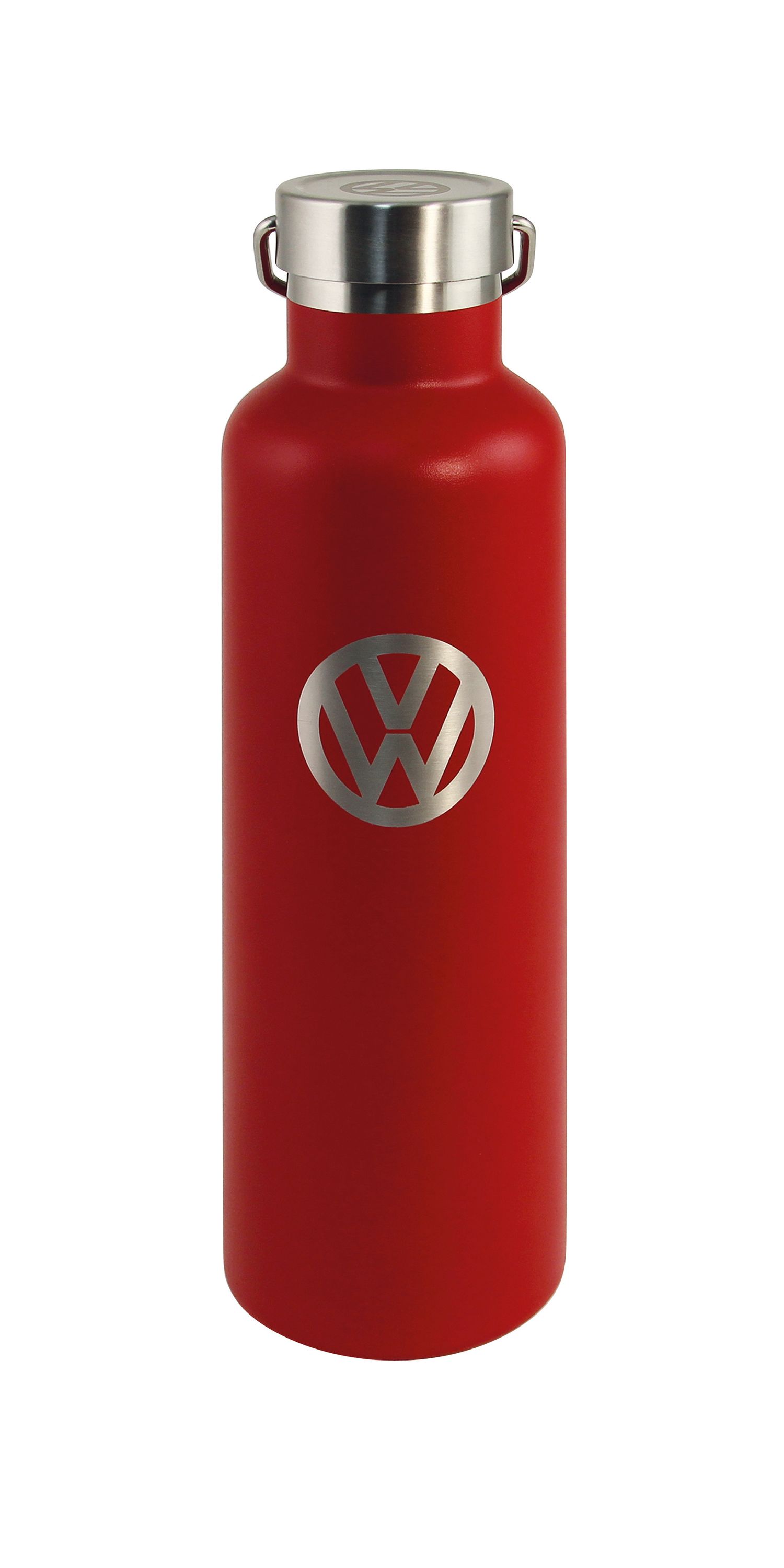 VW Bottiglia termos doppio isolamento, acciaio inossidabile, caldo / freddo, 735ml