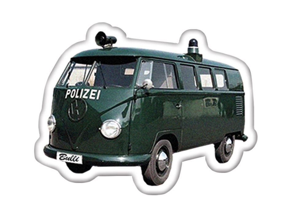 VW T1 "Bulli" Bus/Camervan Magnet Set of 3