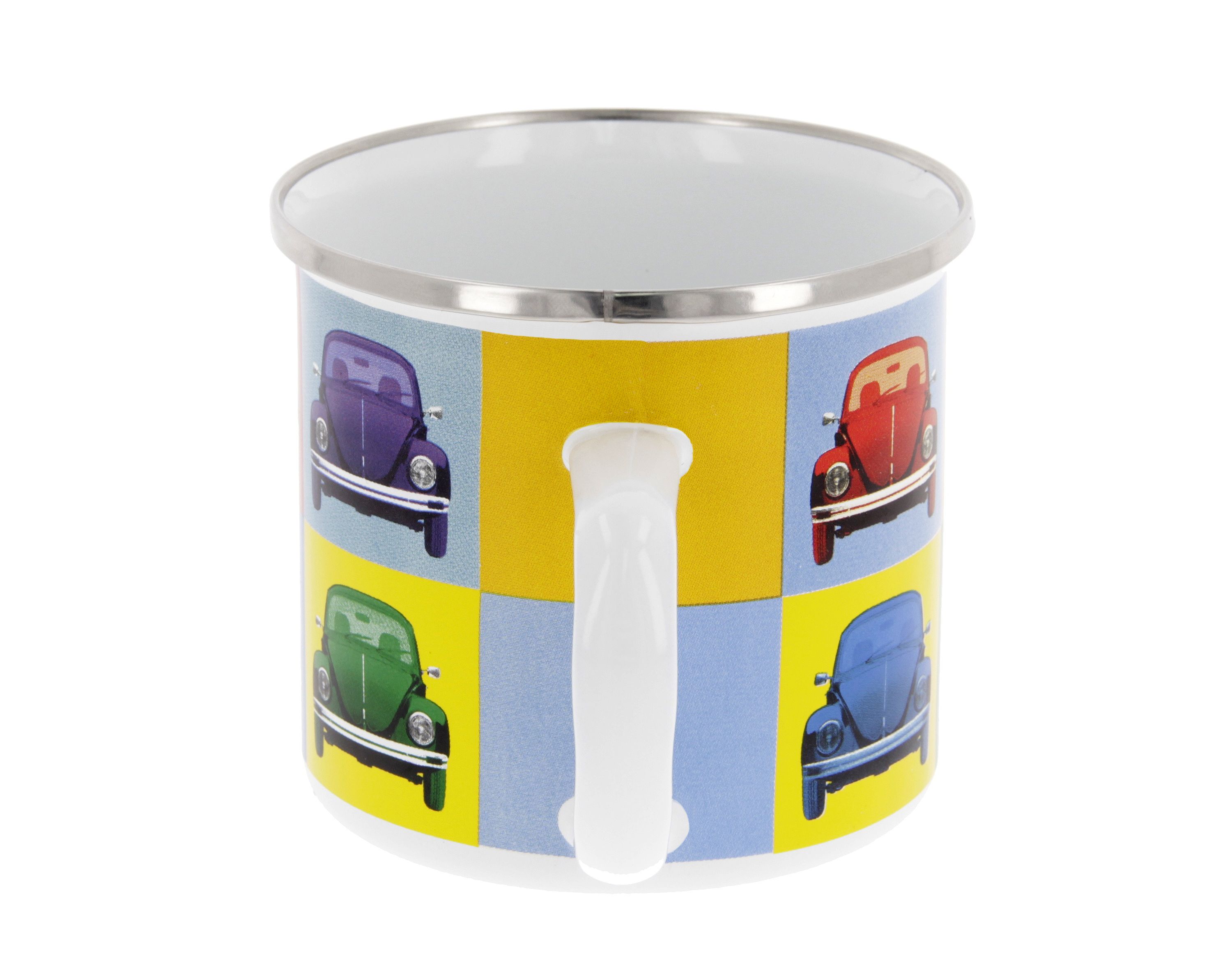 VOLKSWAGEN VW Coccinelle Tasse émaillé 500ml - Multicolore