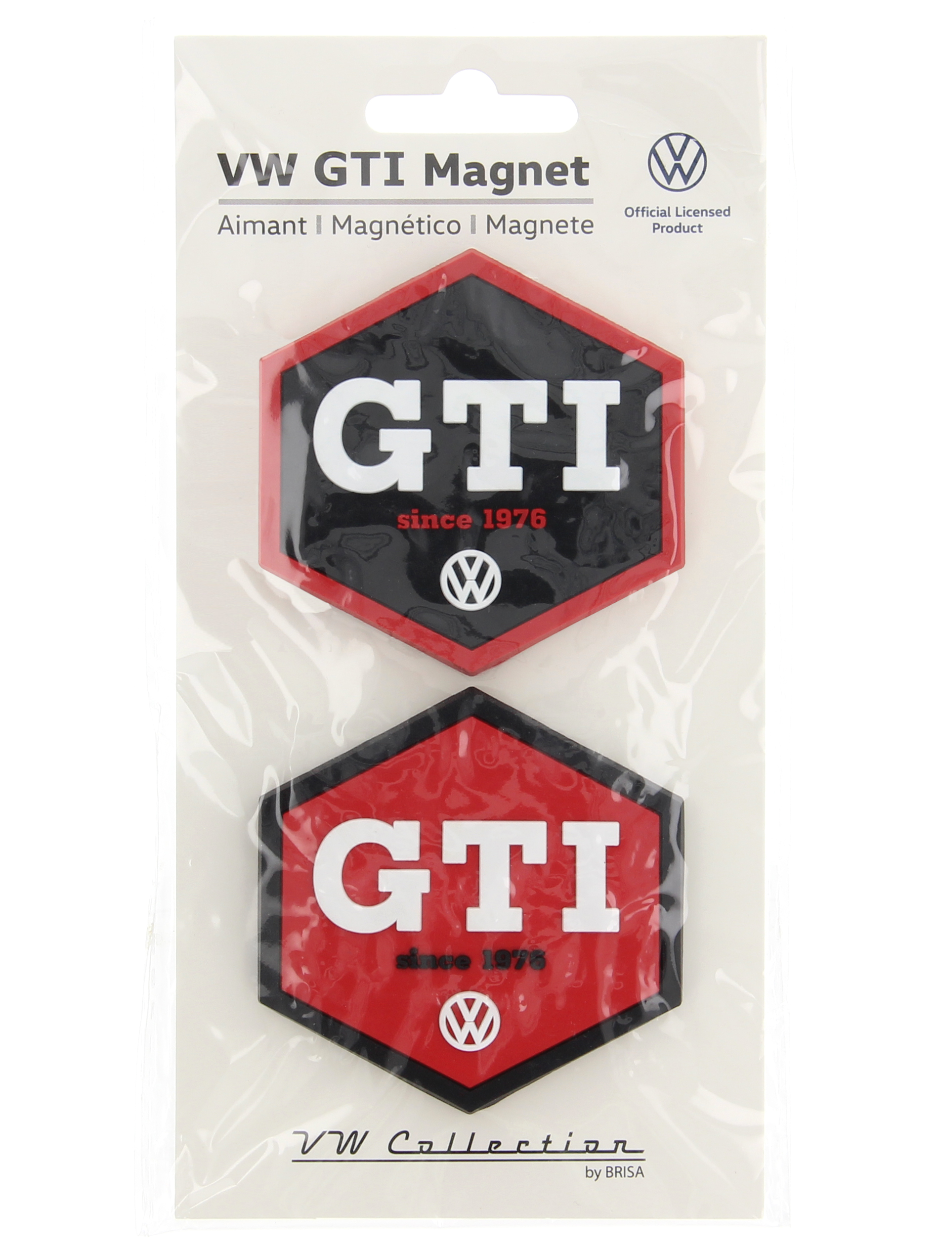 VW GTI Set di 2 magneti in gomma