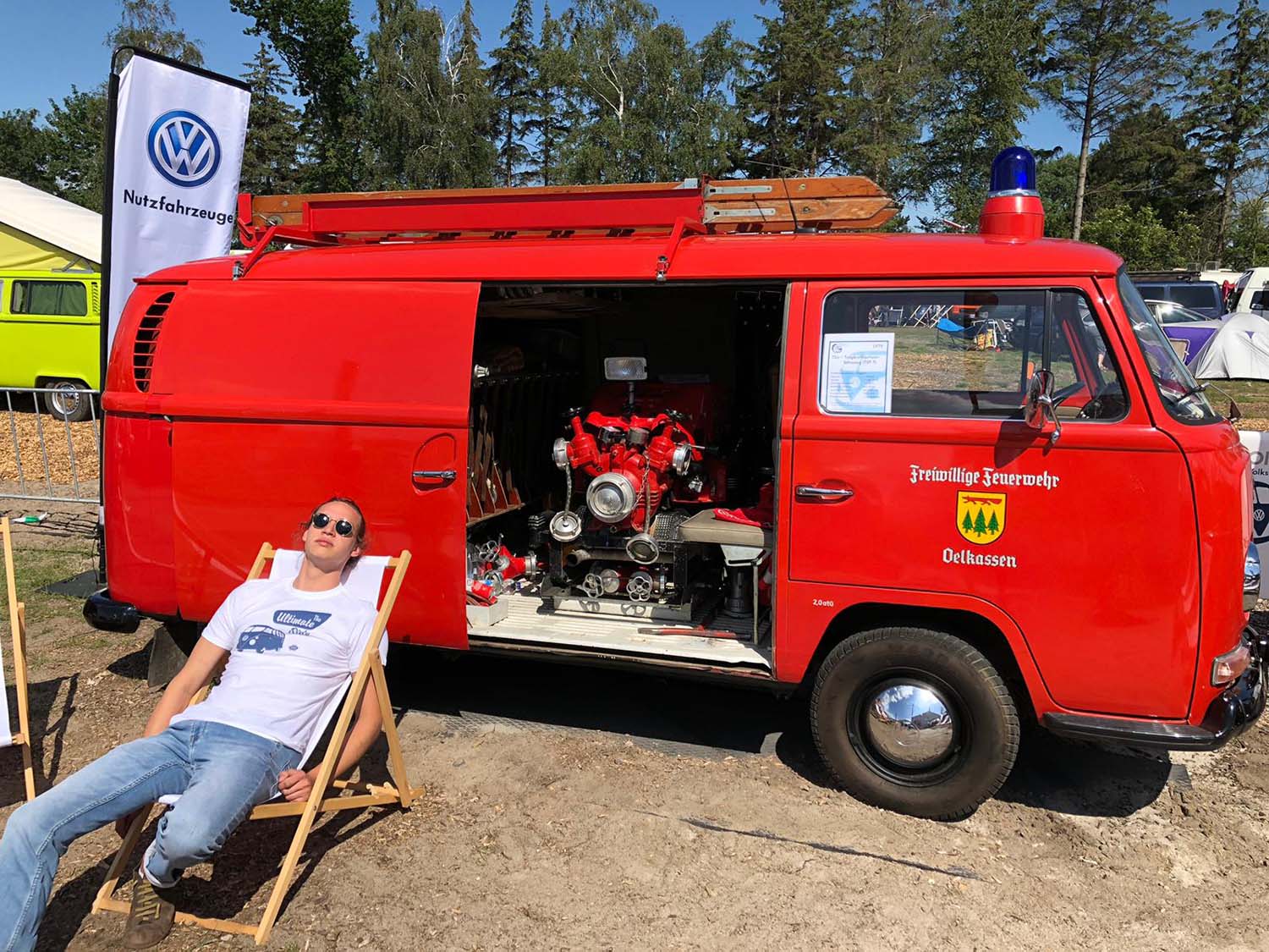 Maglietta VW T1 Bulli Bus Unisex