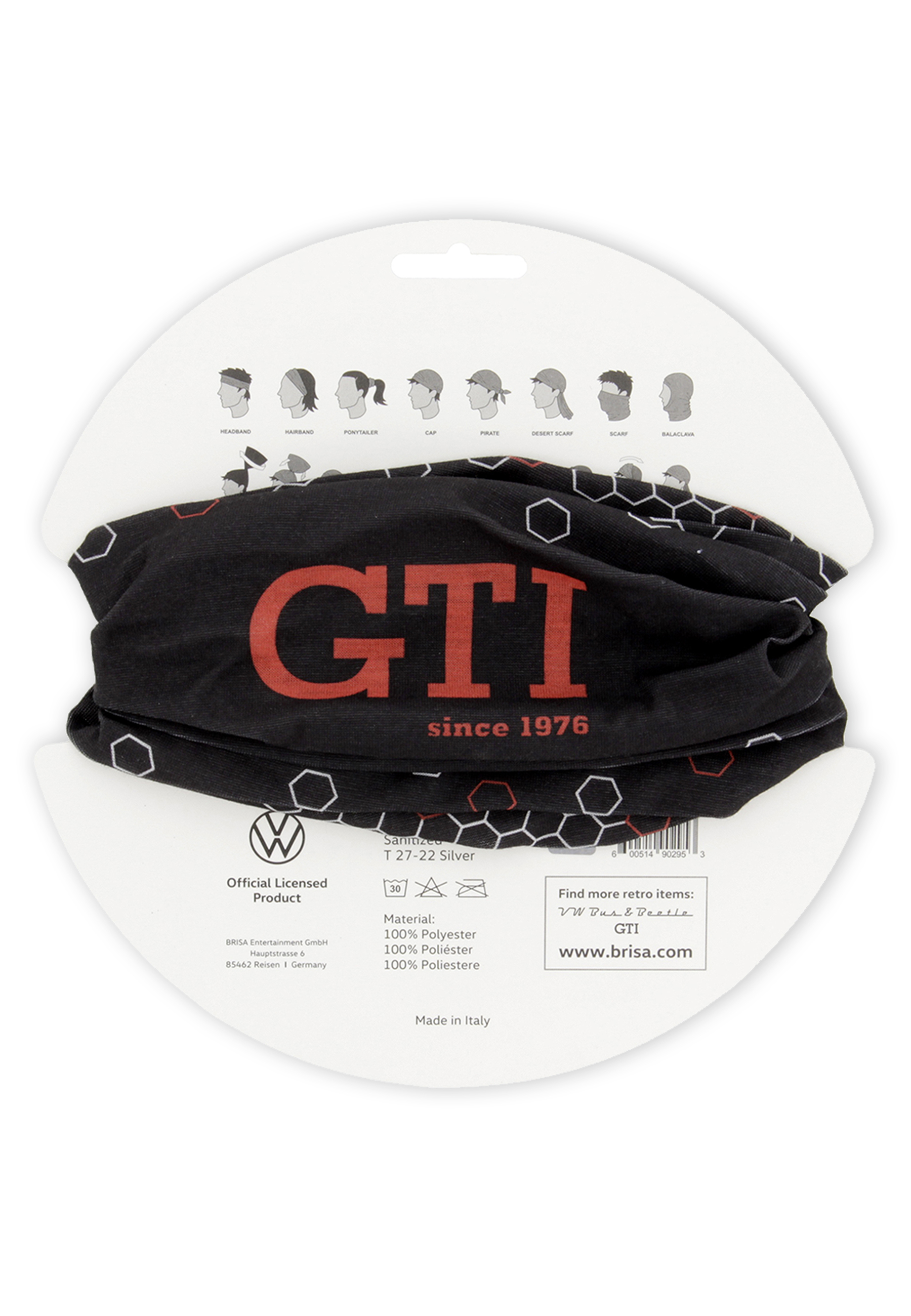 VW GTI tube scarf 
