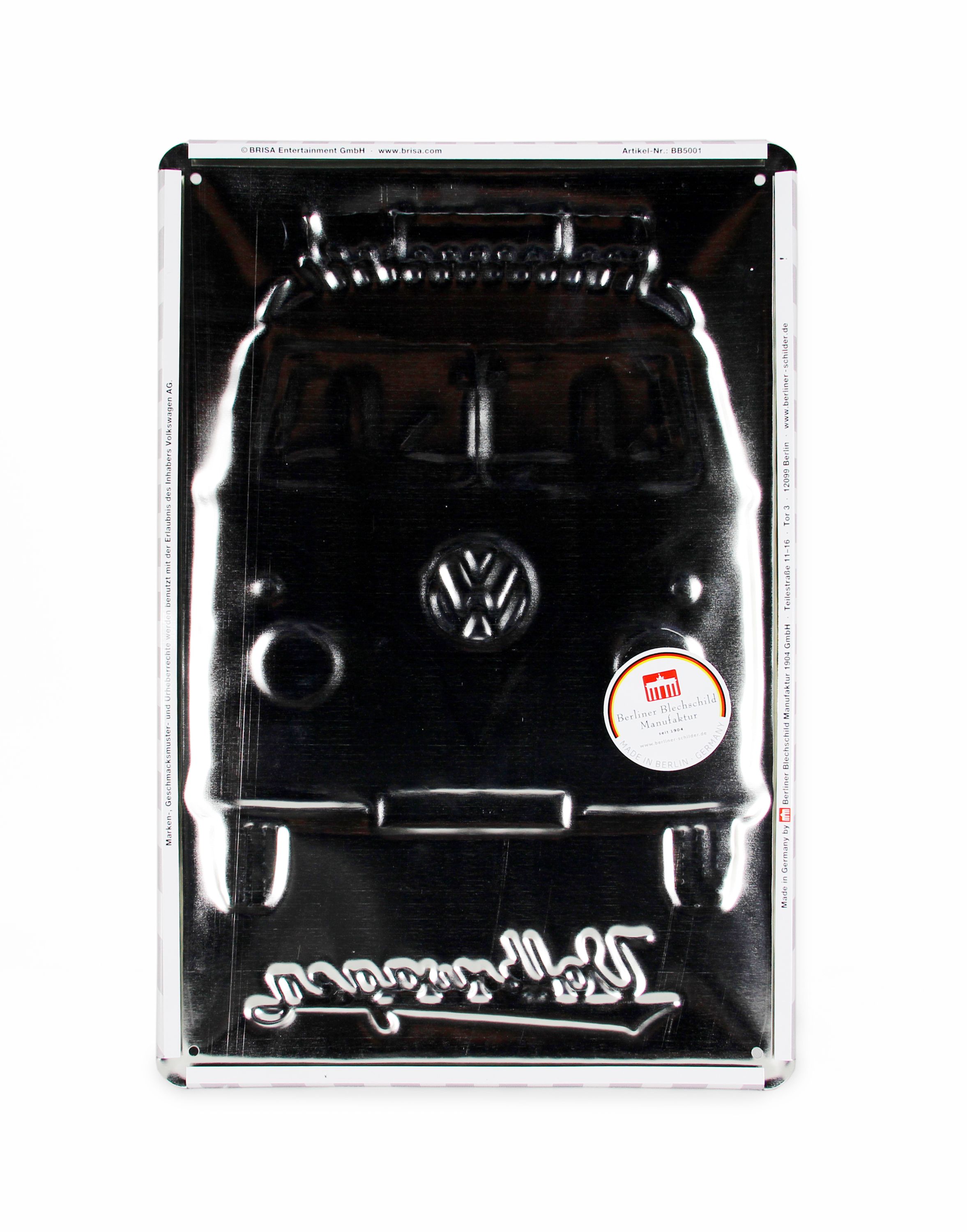 VW T1 Bulli Bus & Beetle tin sign