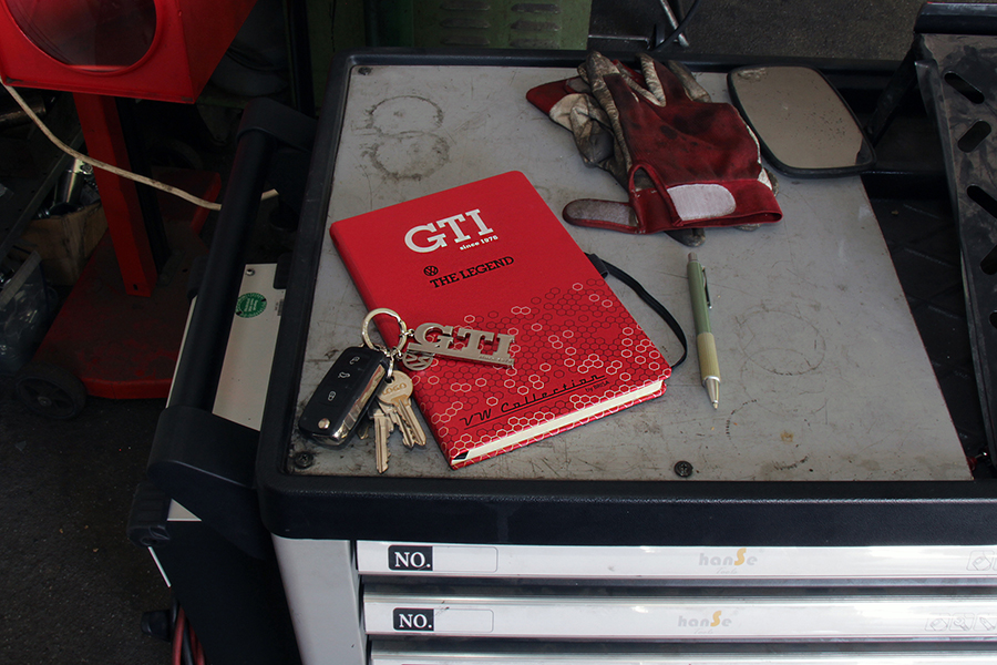 VW GTI notebook DIN A5 lined