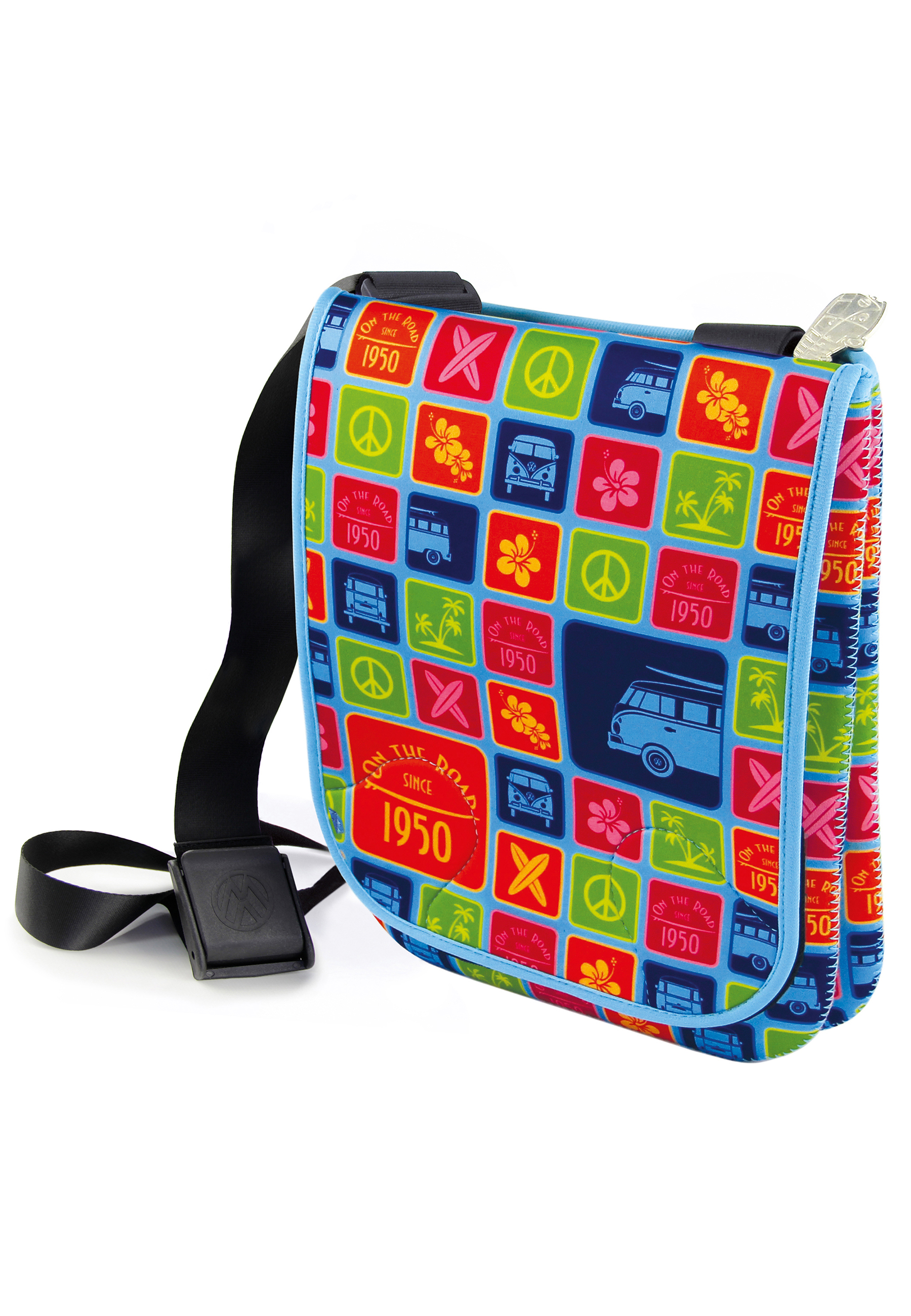 VW T1 "Bulli" Bus/Campervan Neoprene Shoulder Bag Small for Tablet PC