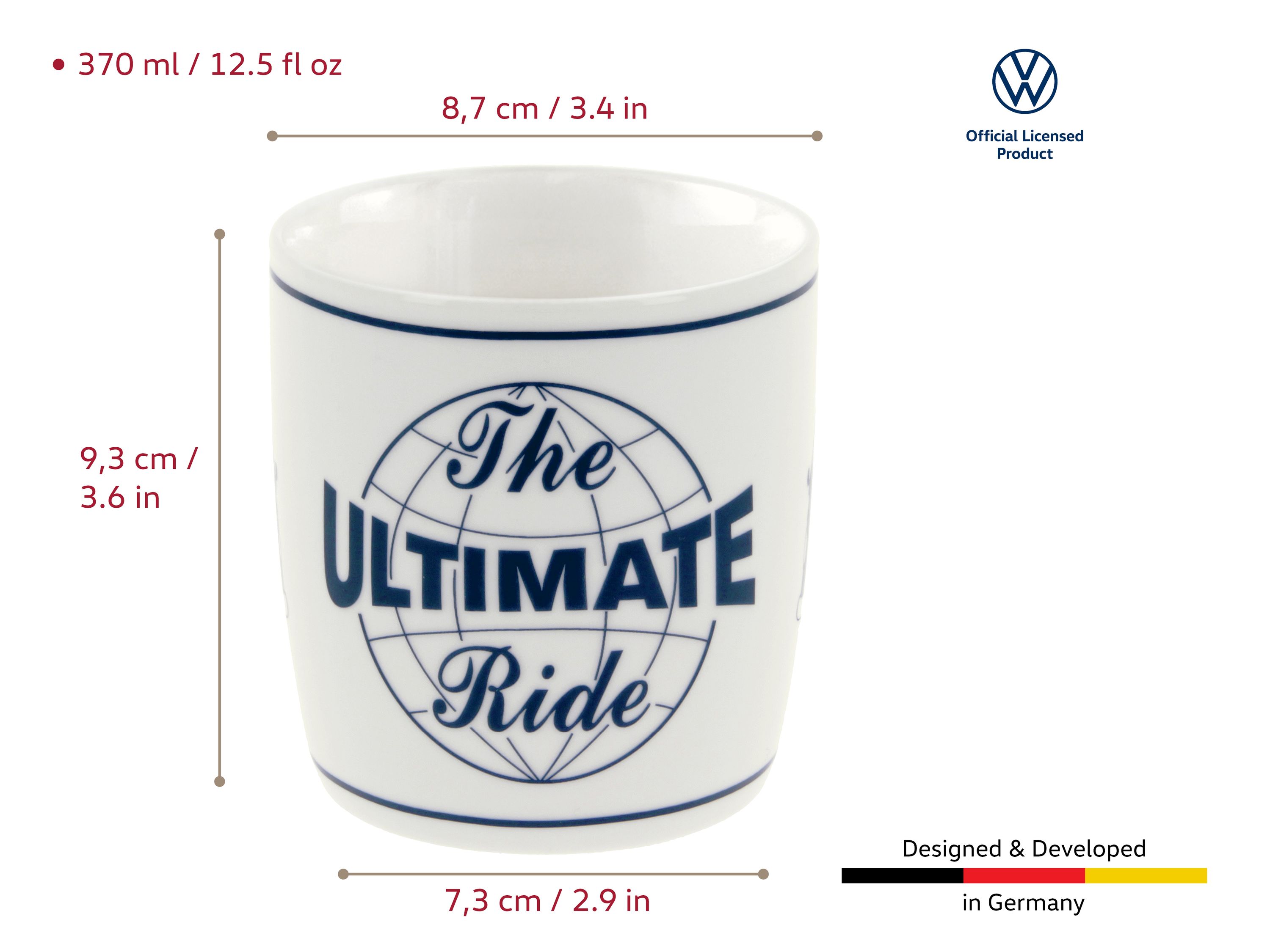 VW T1 Bulli Bus coffee cup 370ml