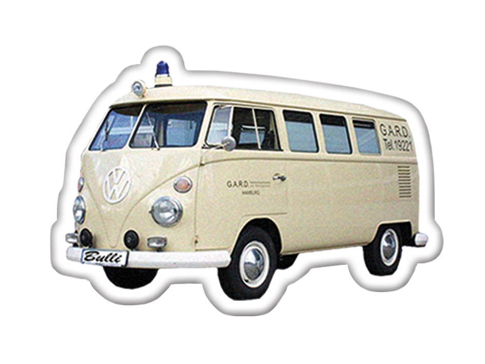 VOLKSWAGEN BUS VW T1 Combi Aimants, 3 pièces - Véhicule spécial