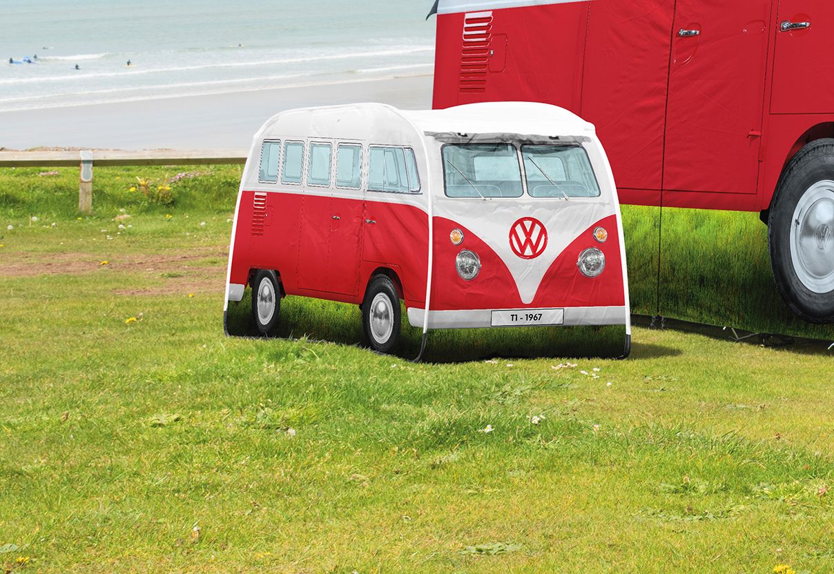 VW T1 Bulli Bus Kids Pop Up Play Tent