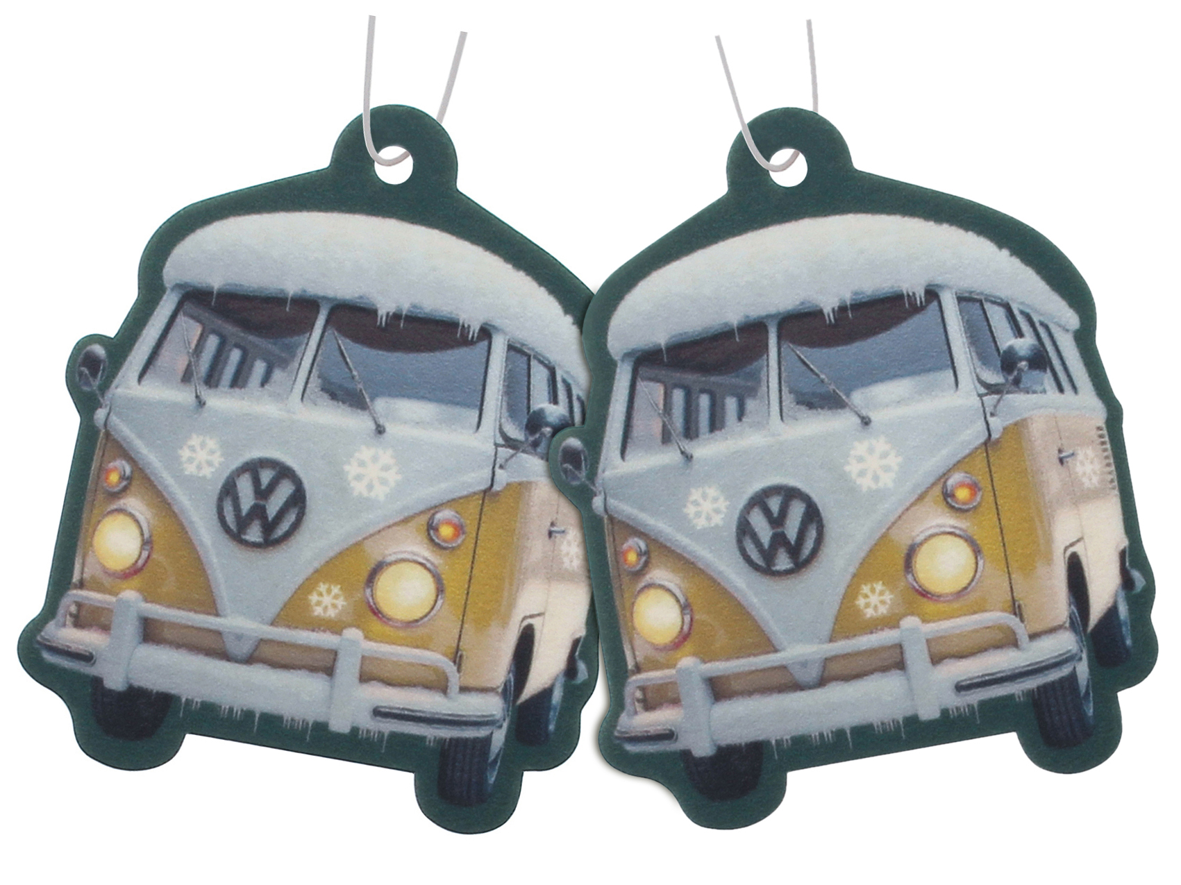 Lot de 2 désodorisants VW T1 Camper Bus - Parfums de Noël