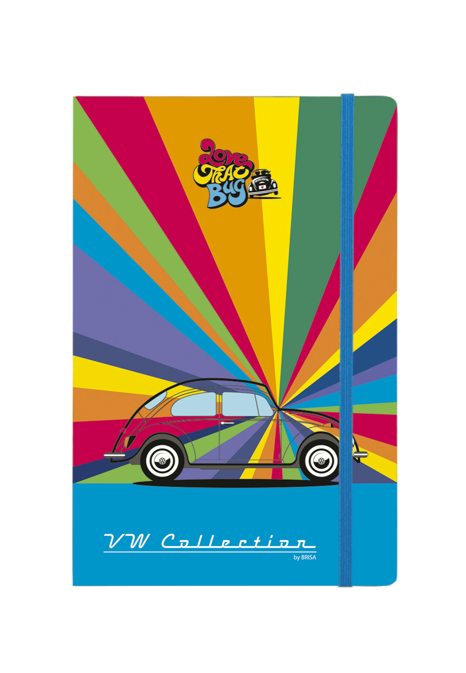 VW Beetle notebook DIN A5 lined