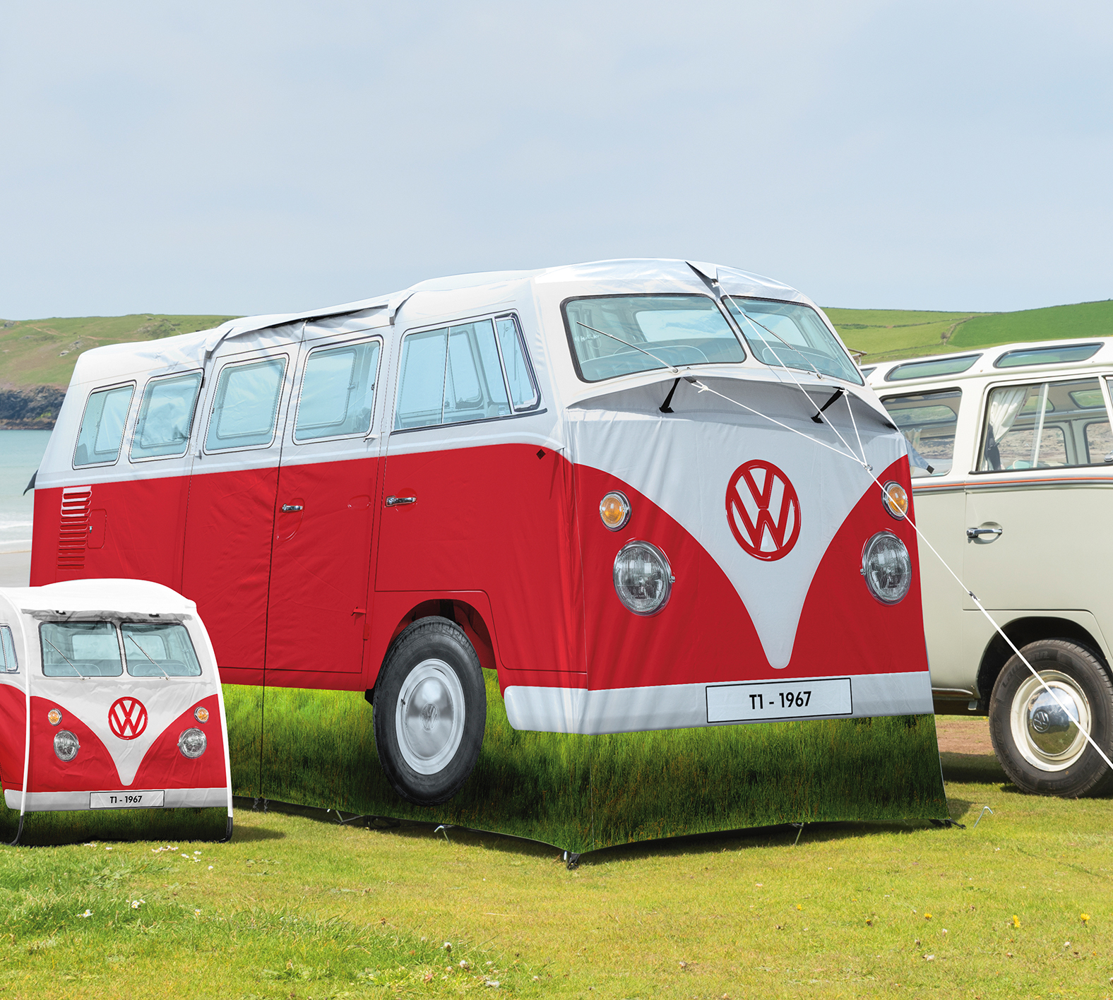VW T1 Bus Tenda grande da campeggio (4 Pers.)