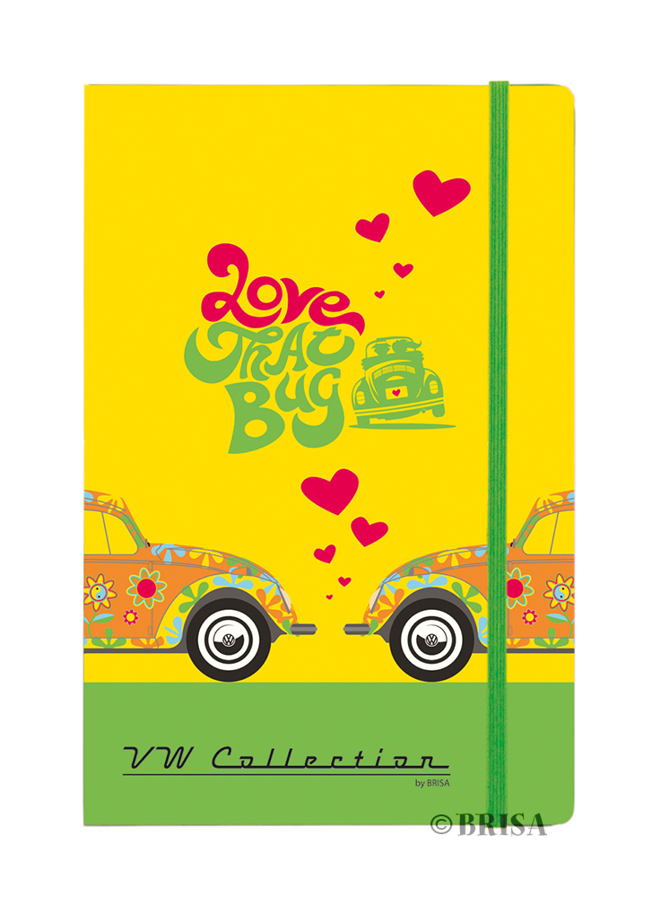 VW Beetle notebook DIN A5 lined