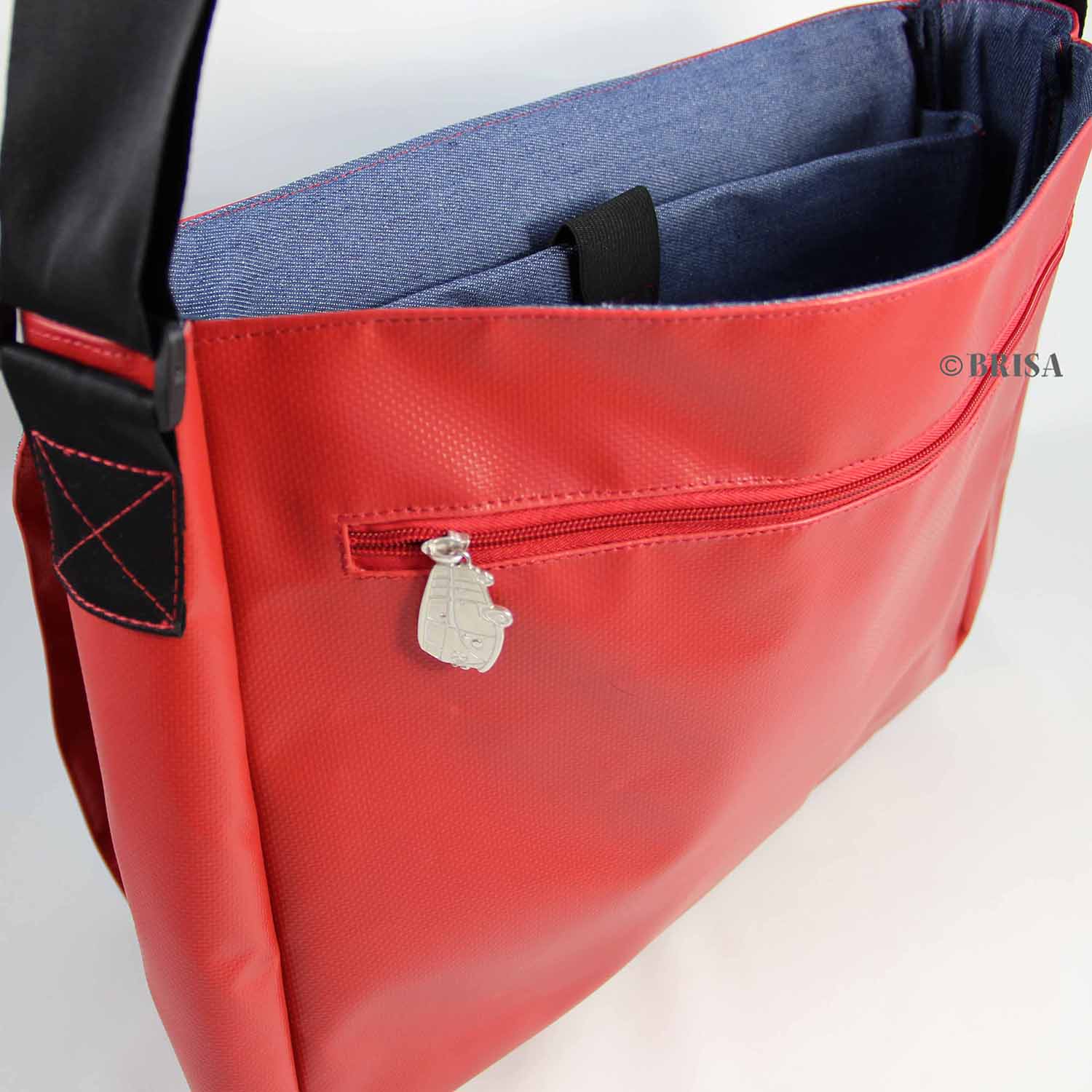 VW T1 Bulli Bus Retro/Vintage Outdoor große Schultertasche, Messenger bag