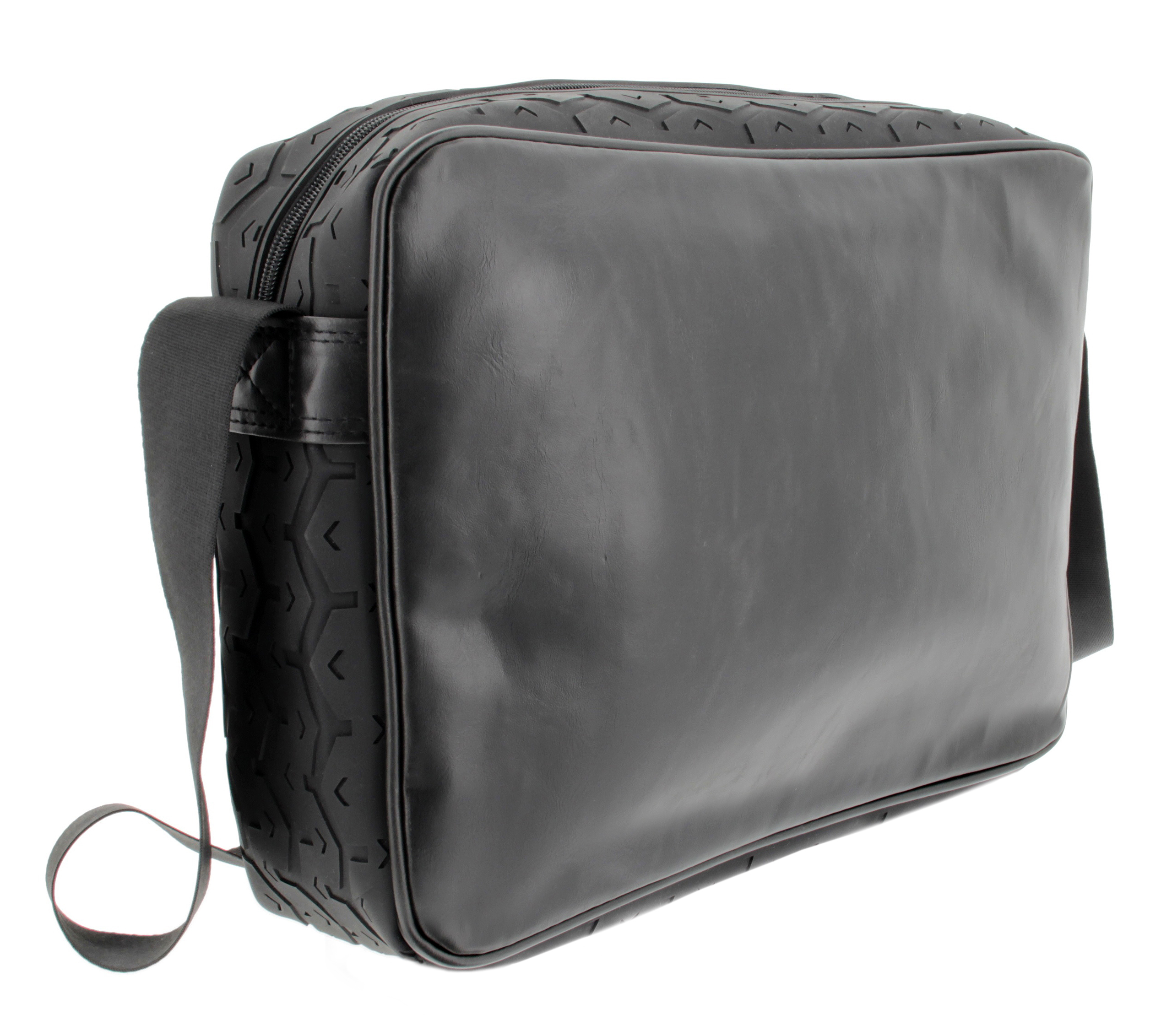 VW T1 Bulli Bus Messenger Bag, PU & Reifenprofil