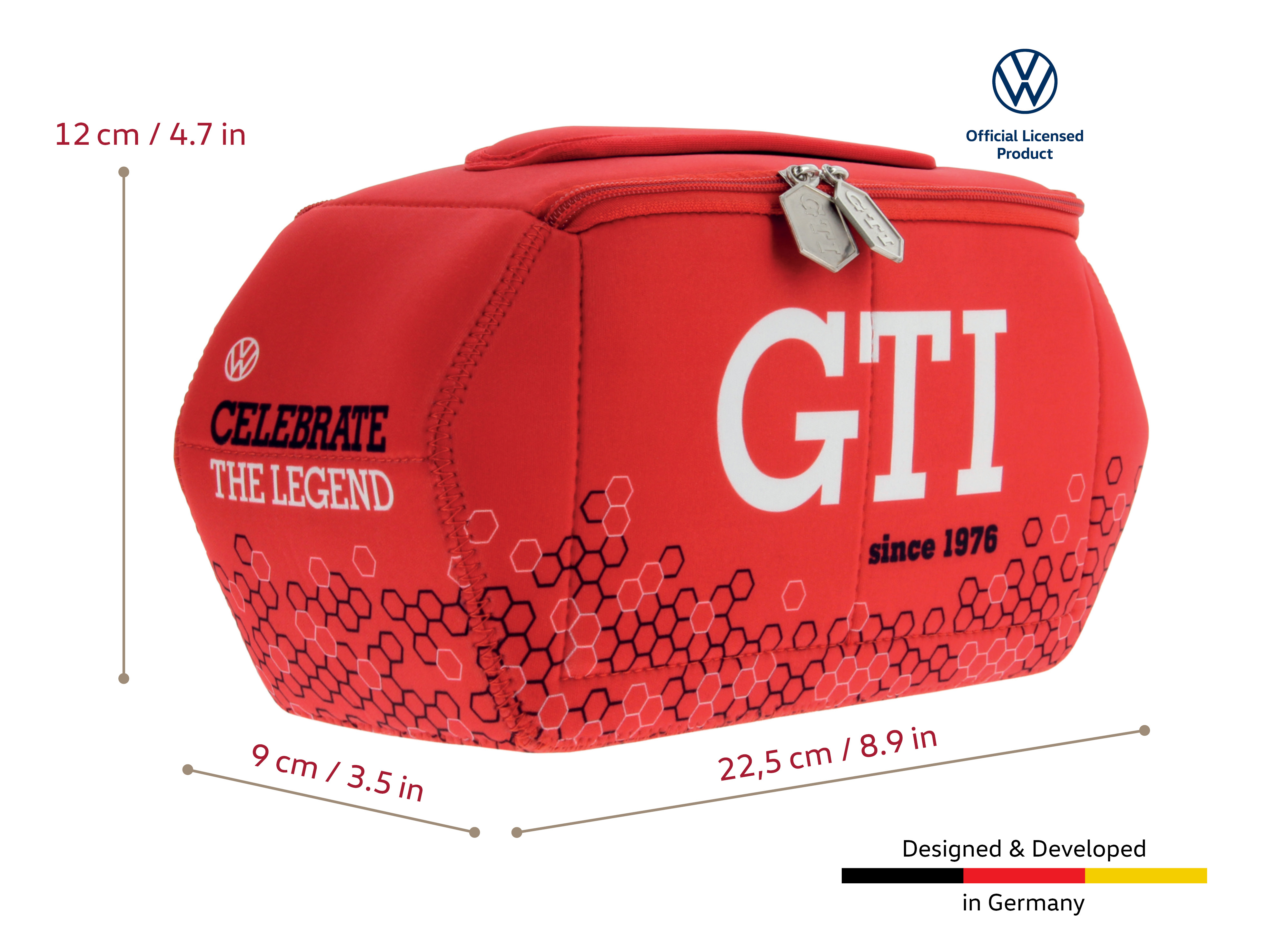 VW GTI 3D neoprene pencil case