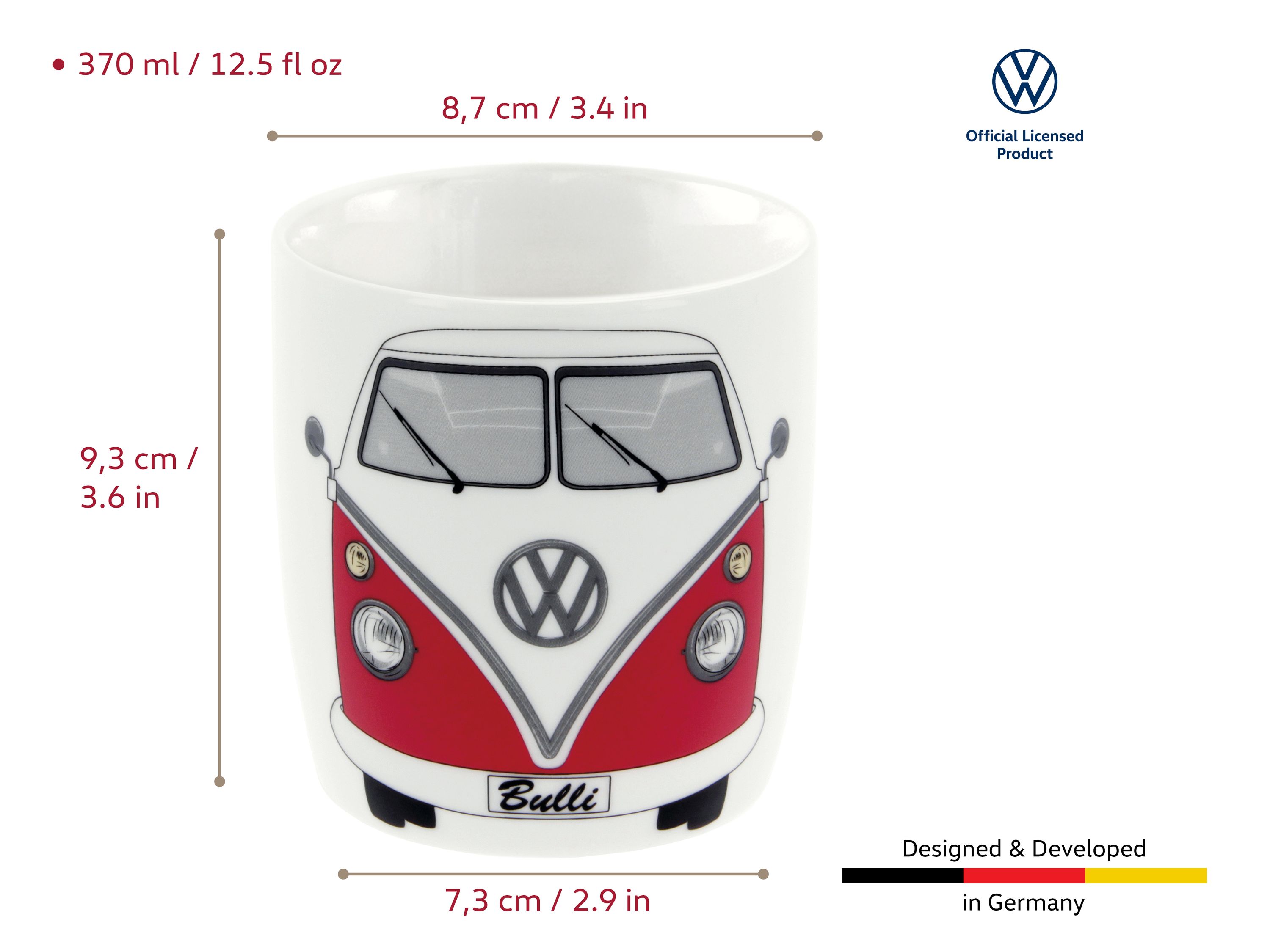 VOLKSWAGEN BUS VW T1 Combi Mug à café 370ml - Parade