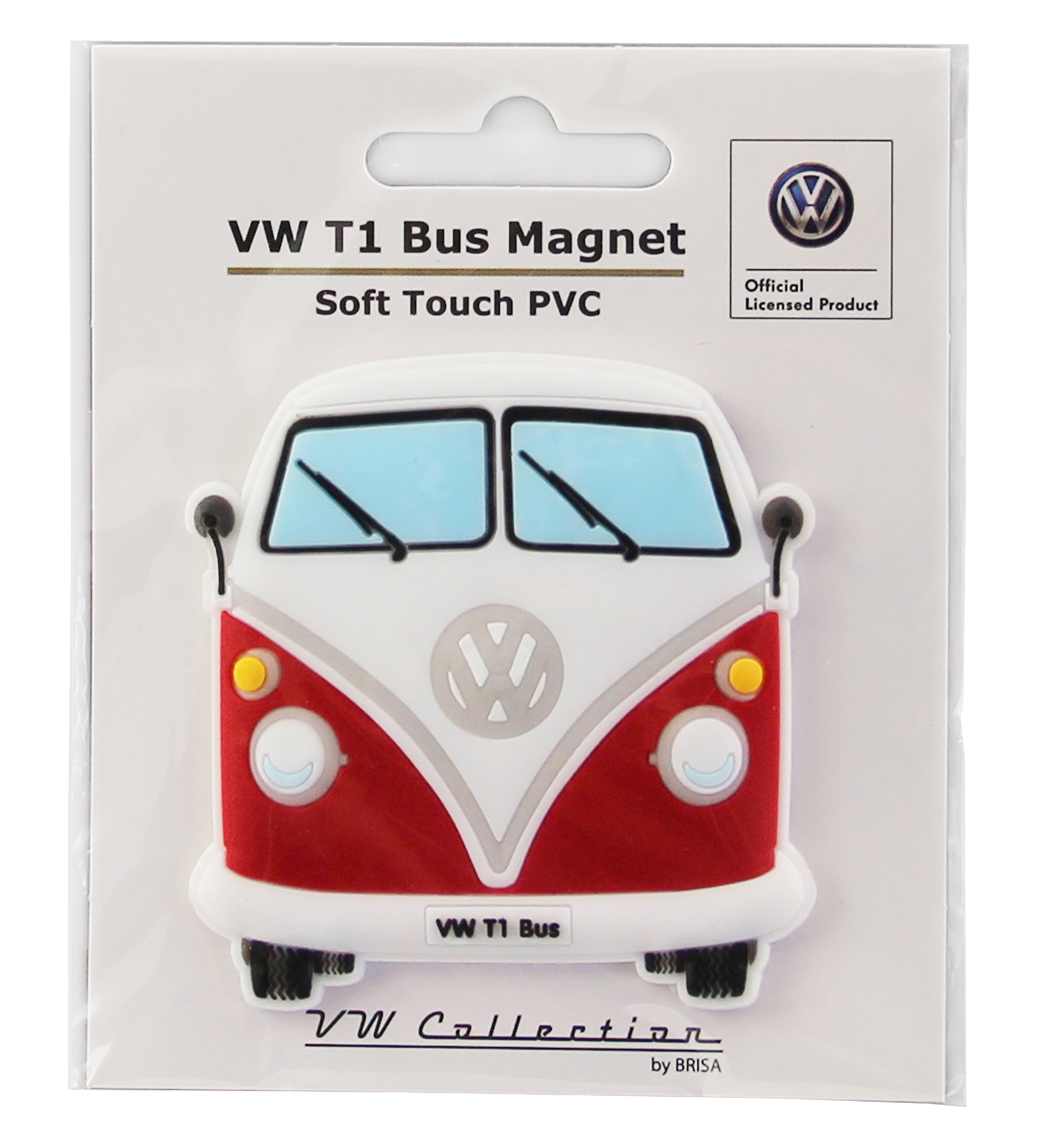 VOLKSWAGEN BUS VW T1 Combi Aimant en caoutchouc - bleu