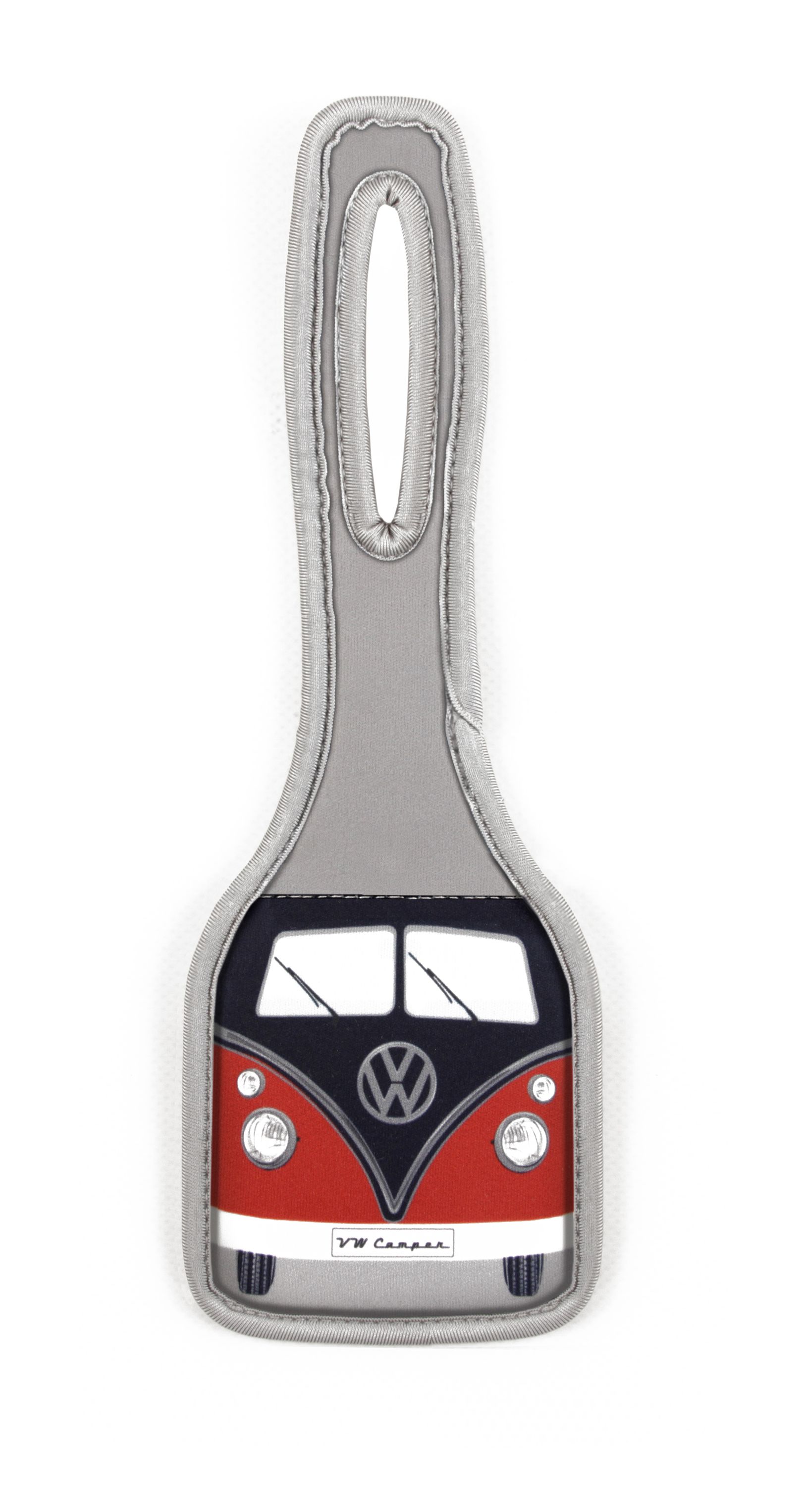 VOLKSWAGEN BUS Étiquette de bagage VW T1 Combi - rouge/noir