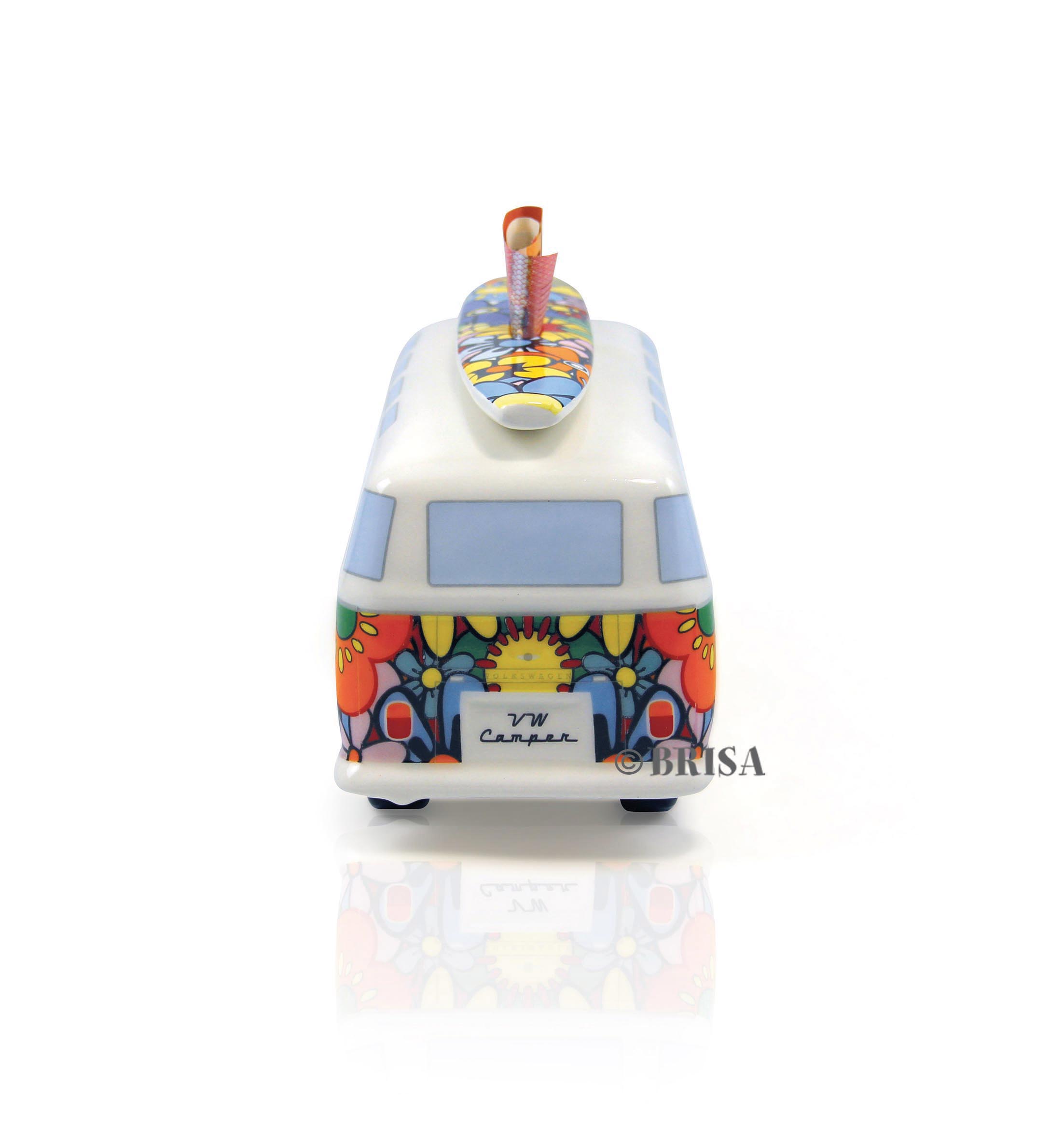 Salvadanaio VW T1 Bulli con tavola da surf (1:18)