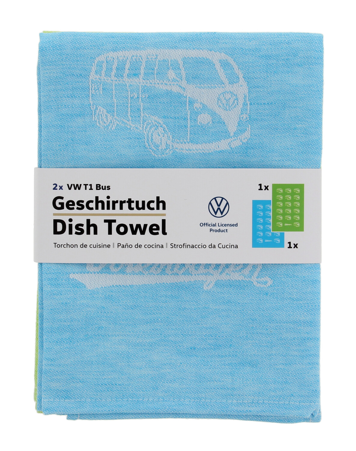 VW T1 Bulli Bus tea towel set of 2