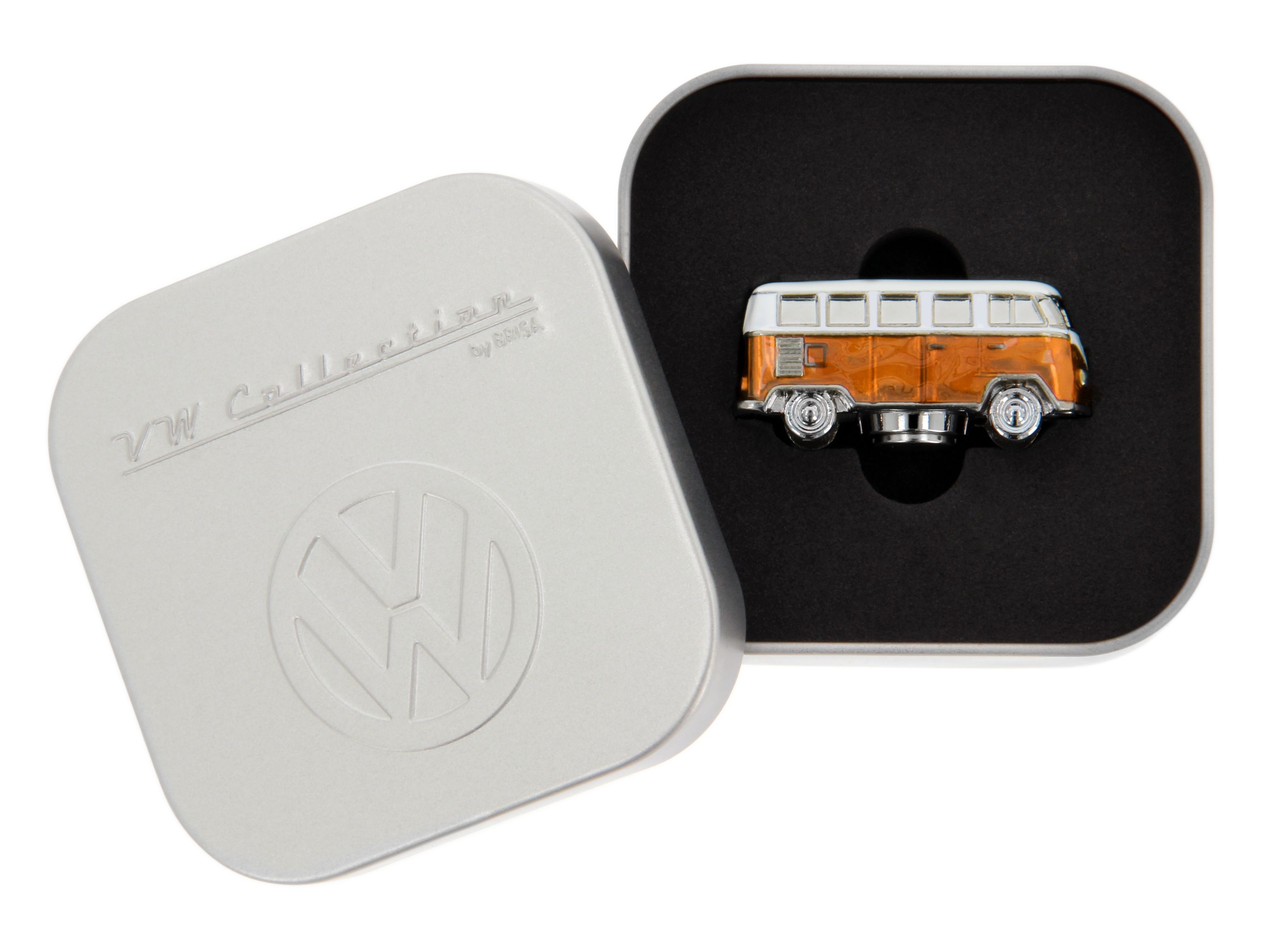 VW T1 Bulli Bus 3D Mini Modell mit Magnet in Geschenkdose