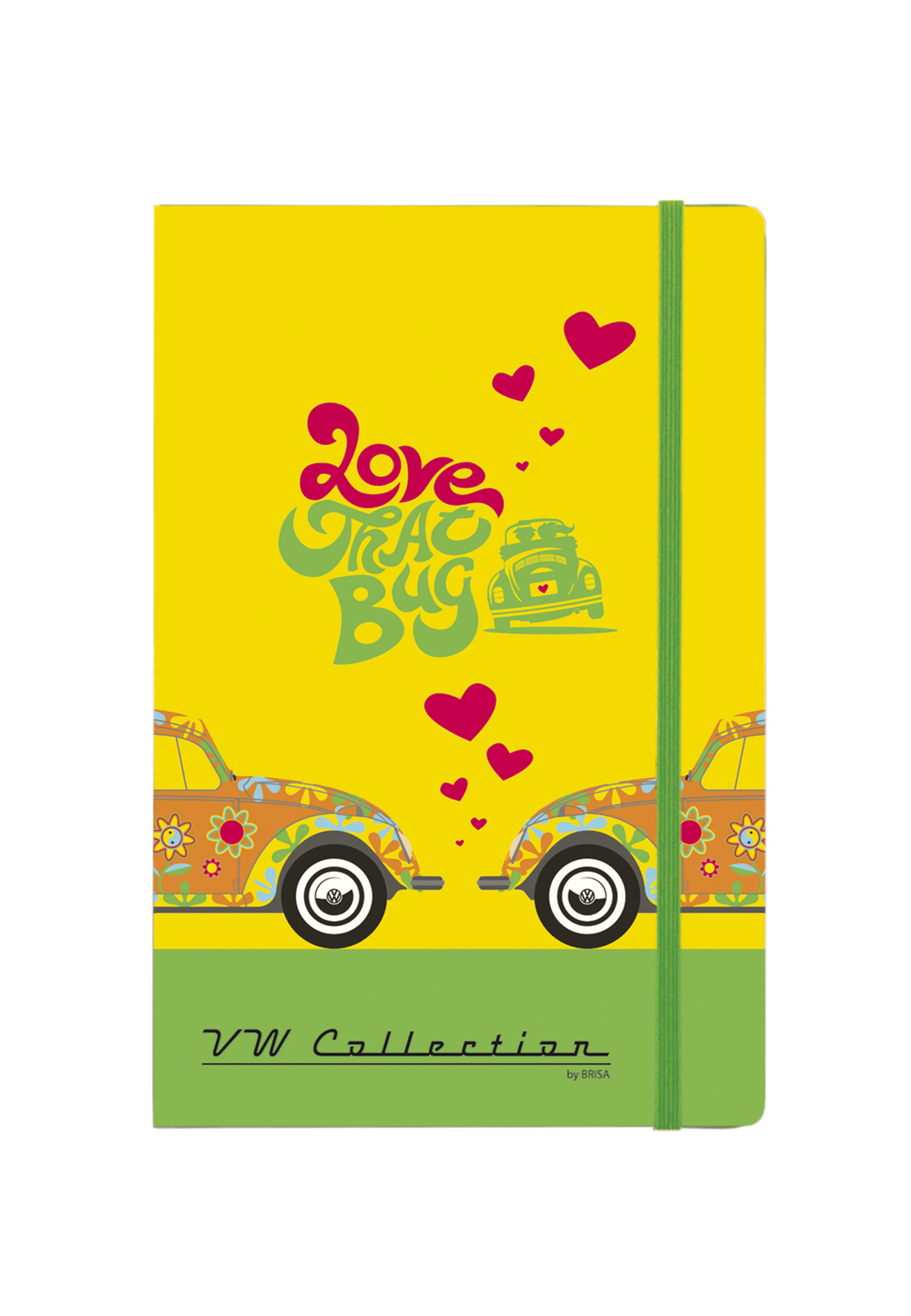 VW Beetle notebook DIN A5 lined