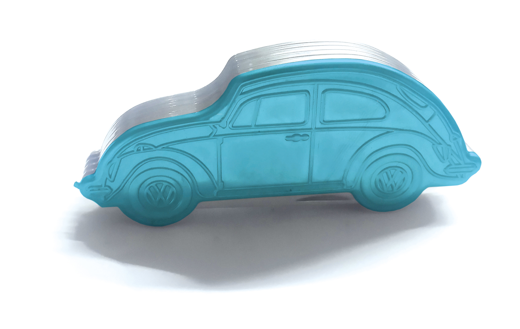 Coltello tascabile VW Beetle 3D in confezione regalo - blu