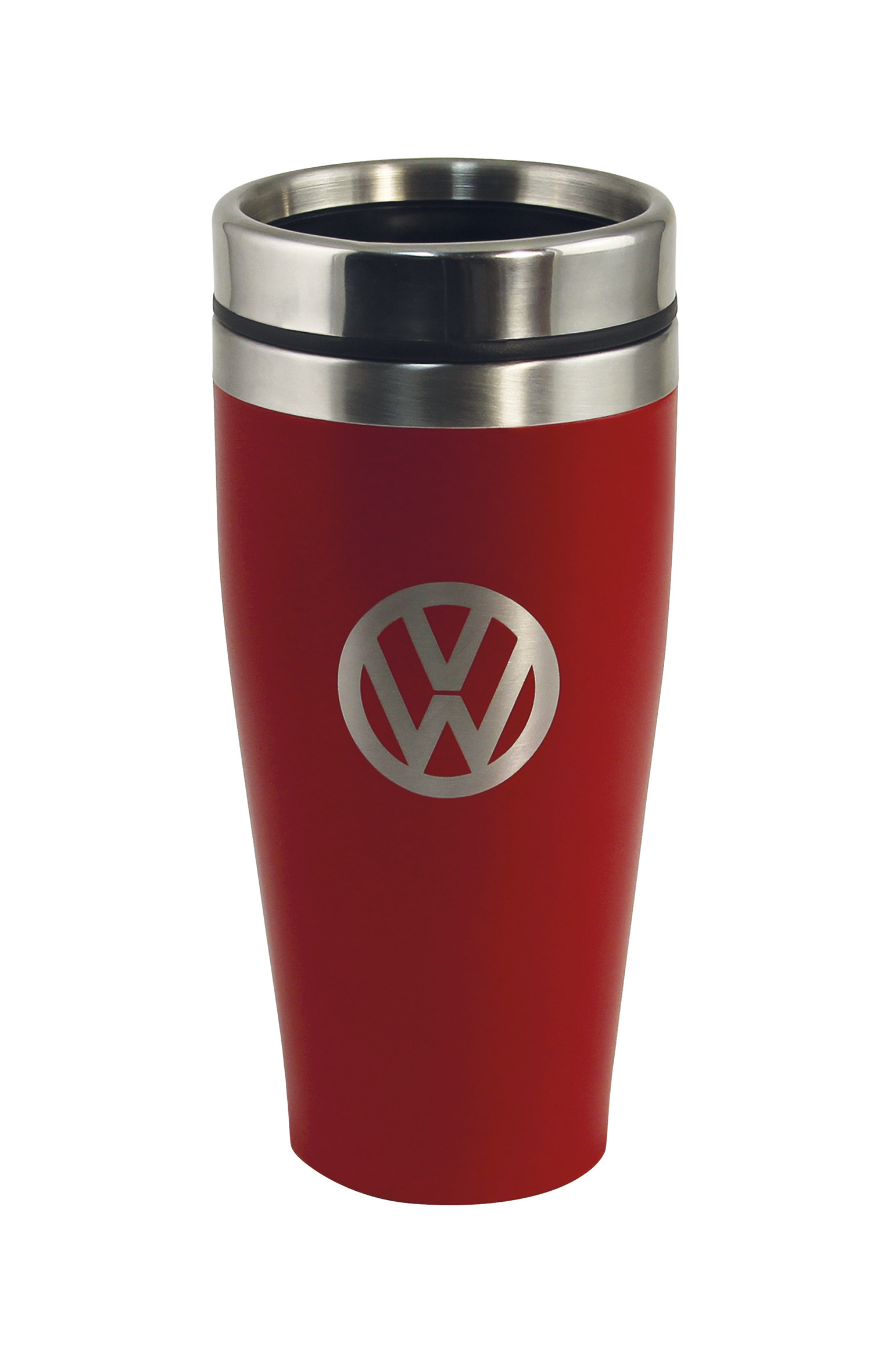 Tazza termica VW in acciaio inox, a doppia parete, 450 ml
