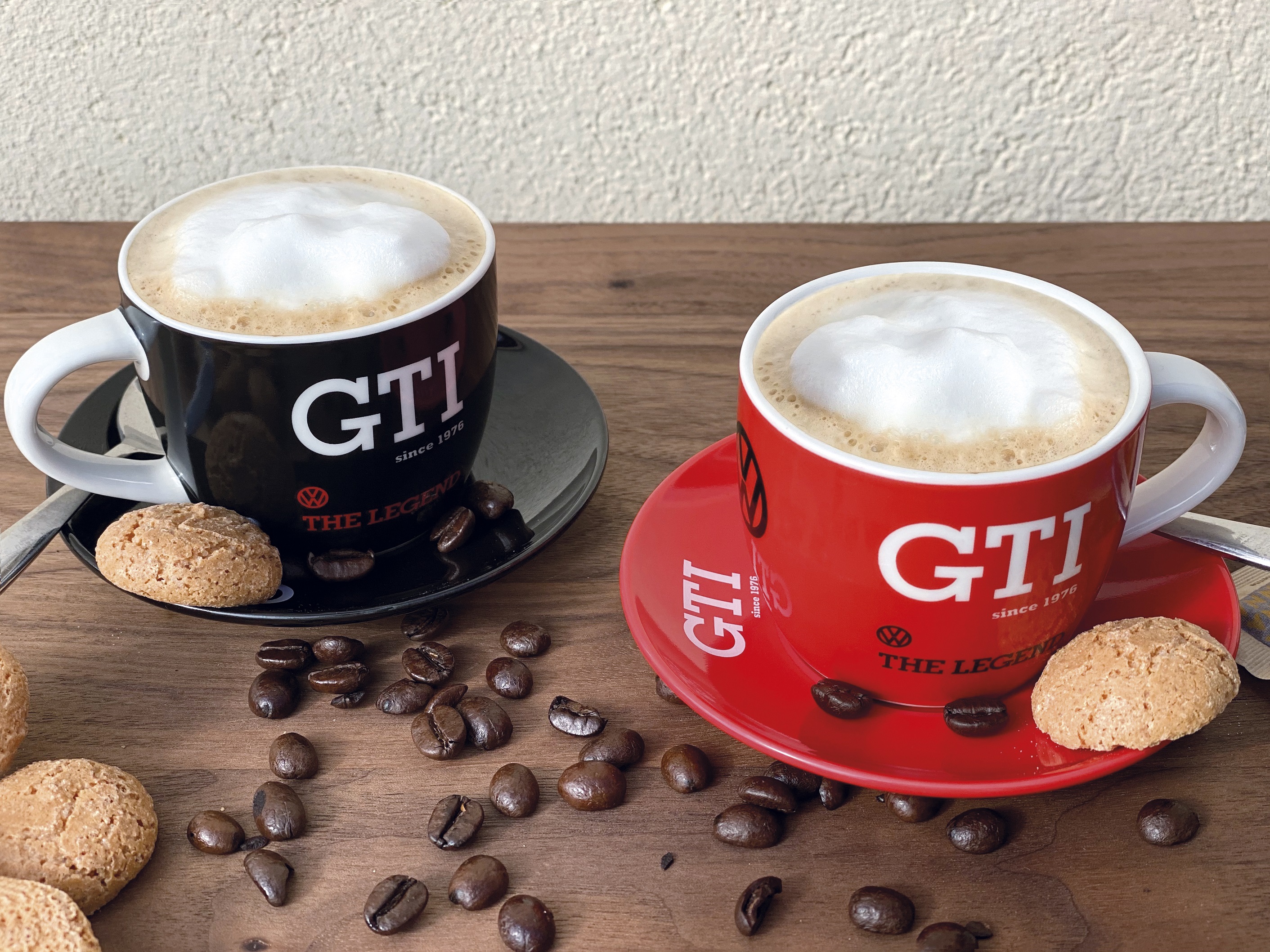 VW GTI Espresso Cups Set of 2 100ml