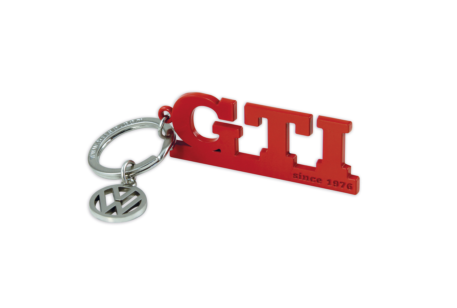 VW GTI keychain with charm