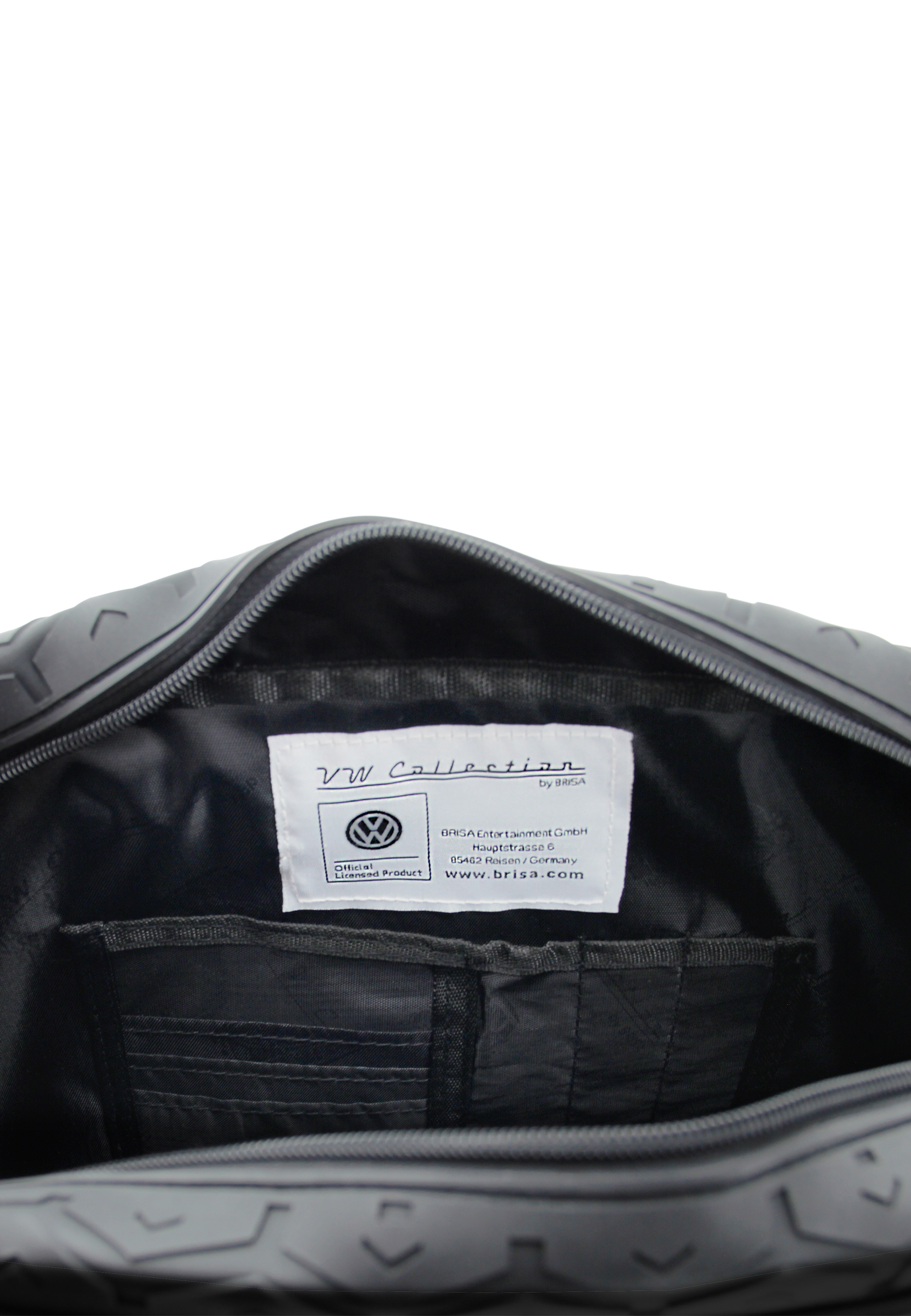 VW T1 Bulli Bus Messenger Bag, PU & Reifenprofil