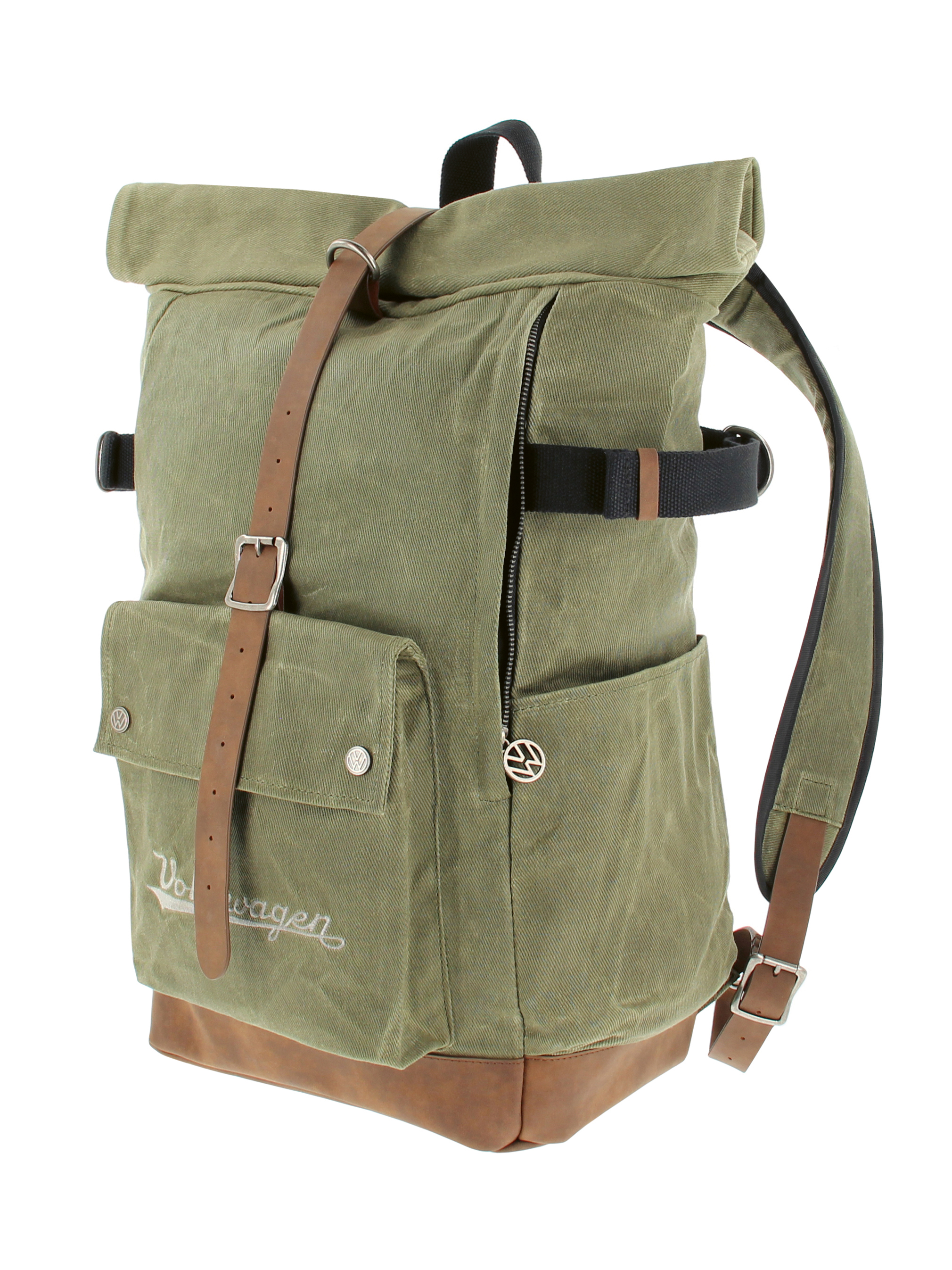 VW Vintage Rolltop Backpack (variable volume)