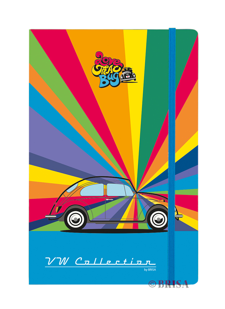 VW Beetle notebook DIN A5 lined