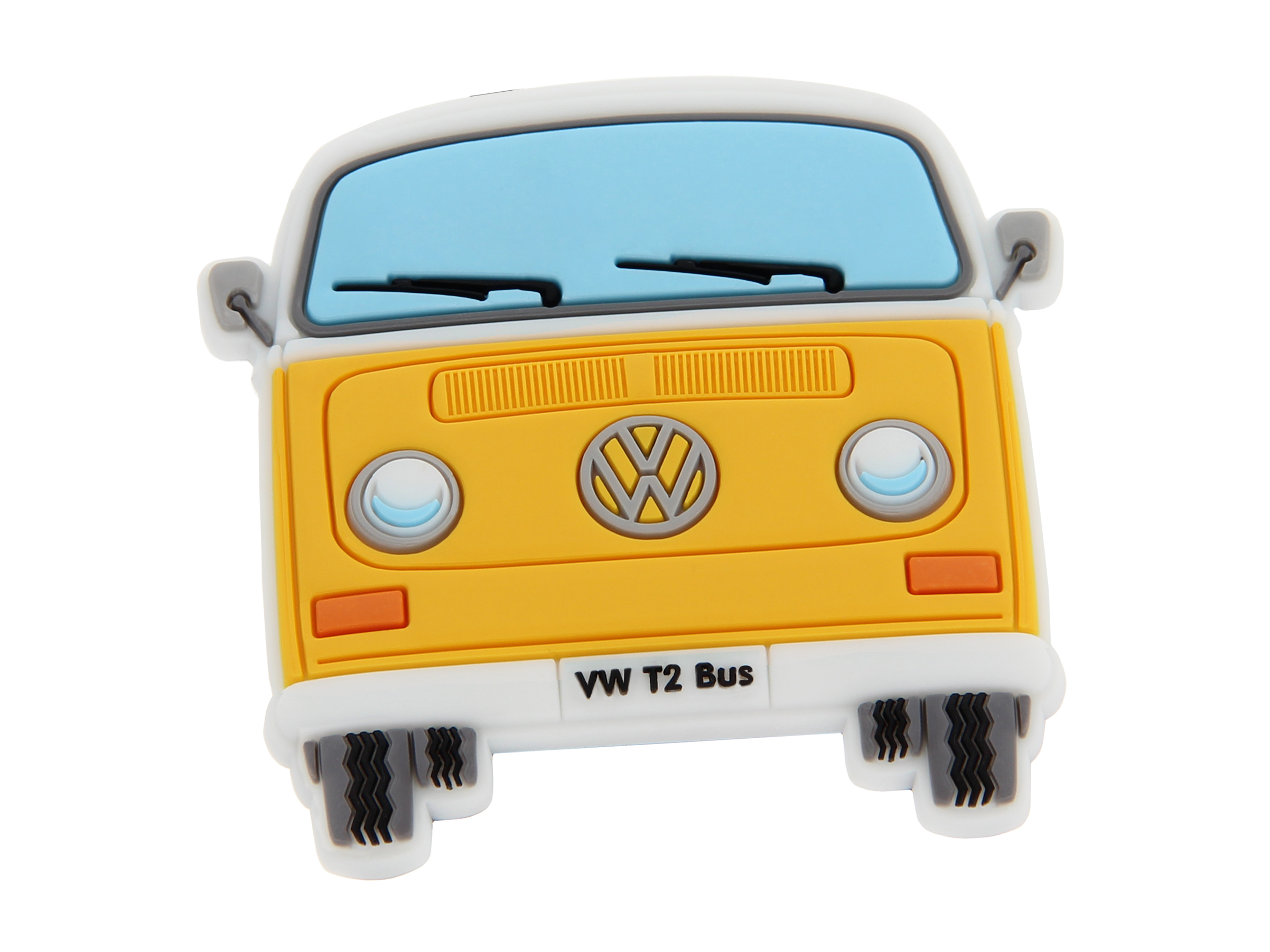 VOLKSWAGEN BUS VW T2 Combi Aimant en caoutchouc - vert