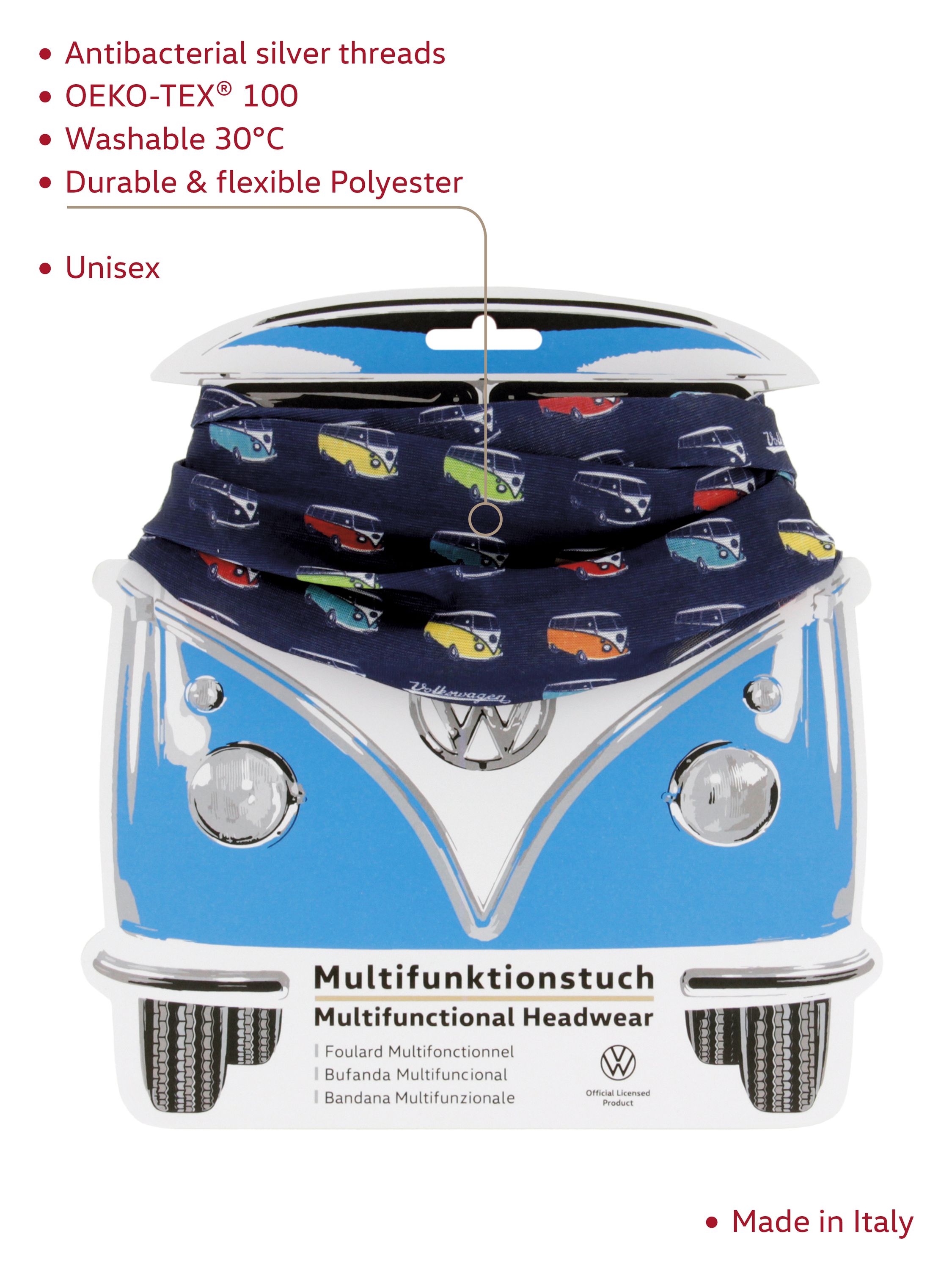 VW T1 Bulli Bus tubo sciarpa
