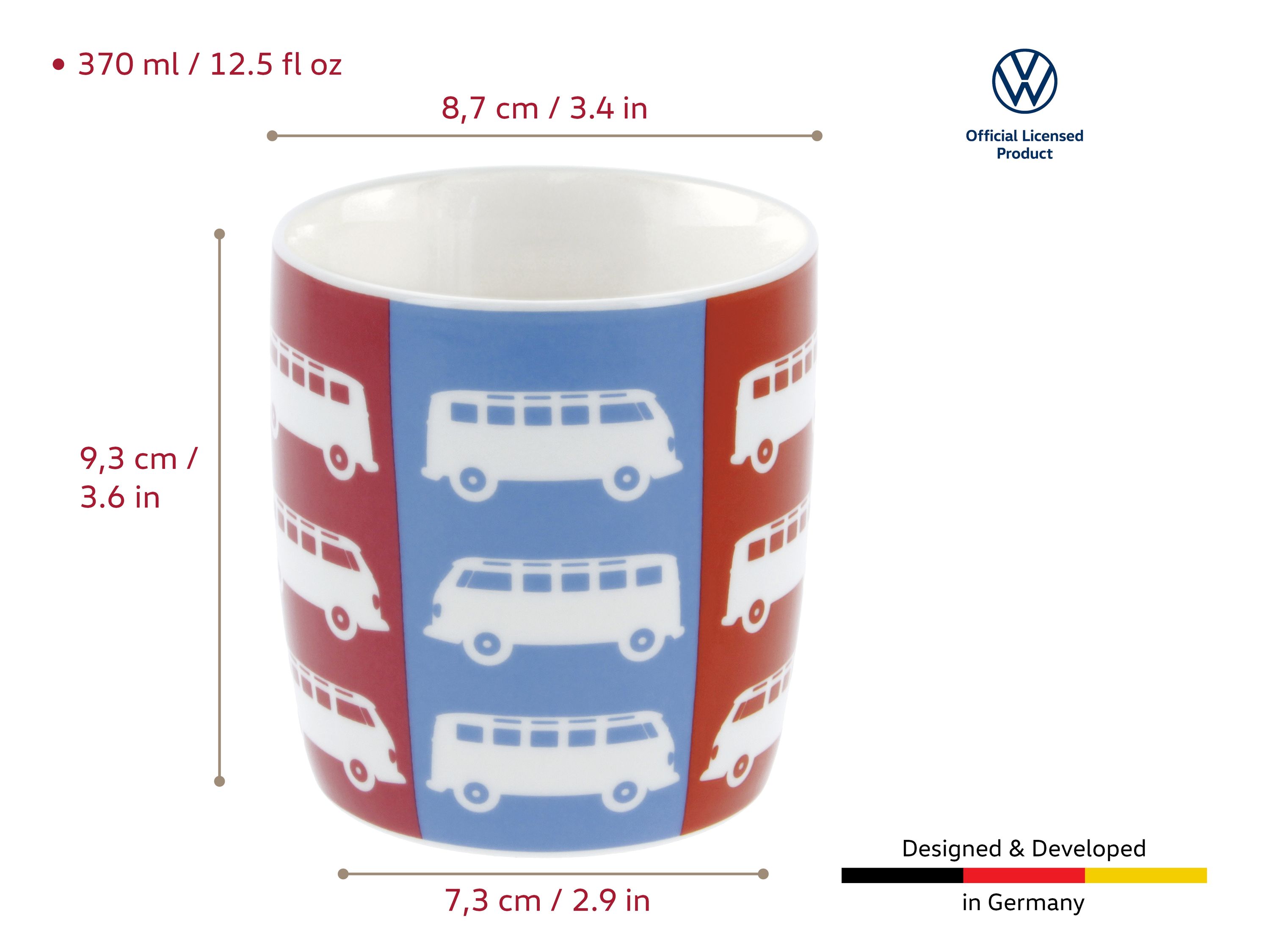 VOLKSWAGEN BUS VW T1 Combi Mug à café 370ml - Parade