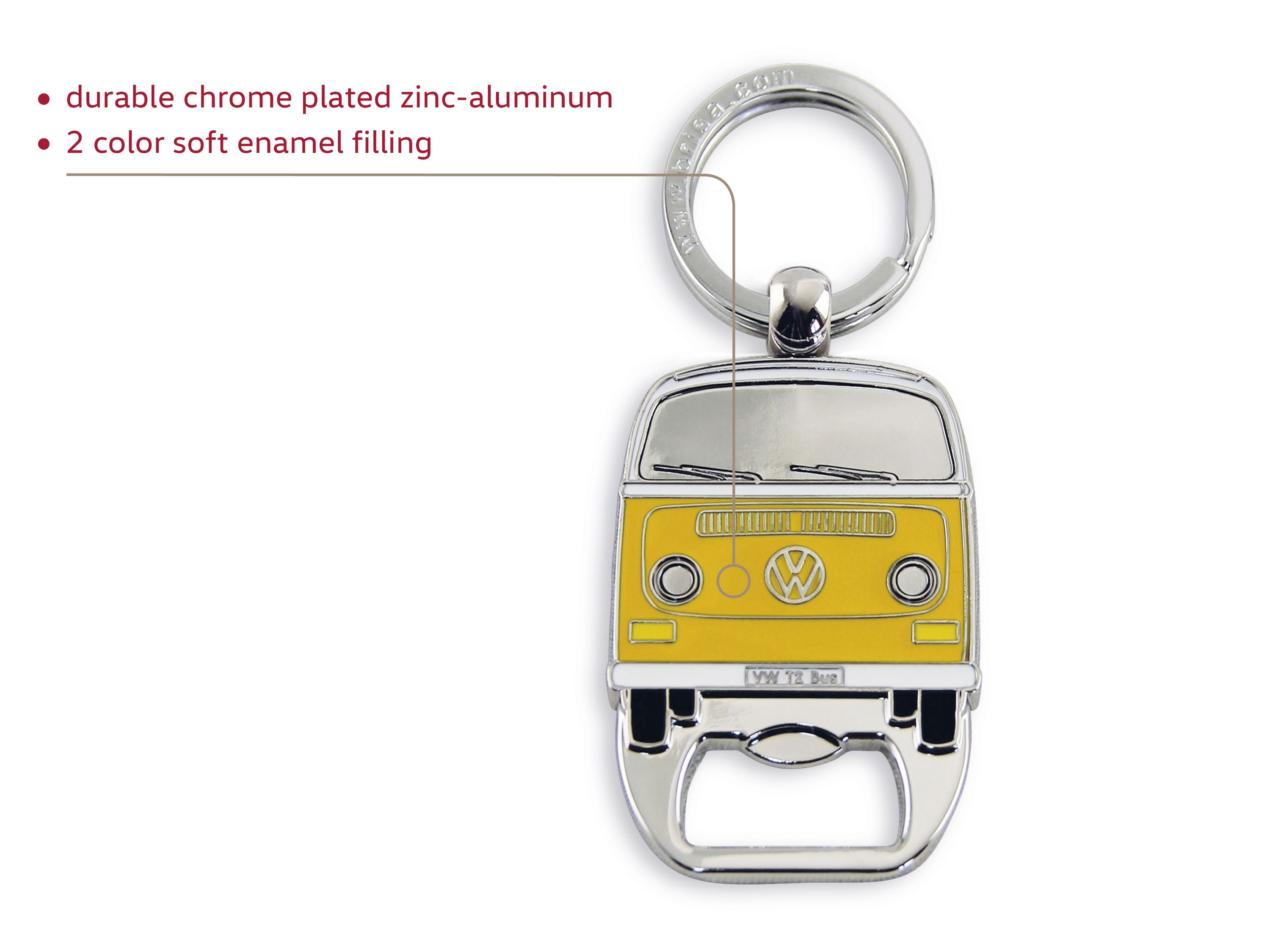 VW T2 "Bulli" Bus/Campervan Keychain/Bottle Opener